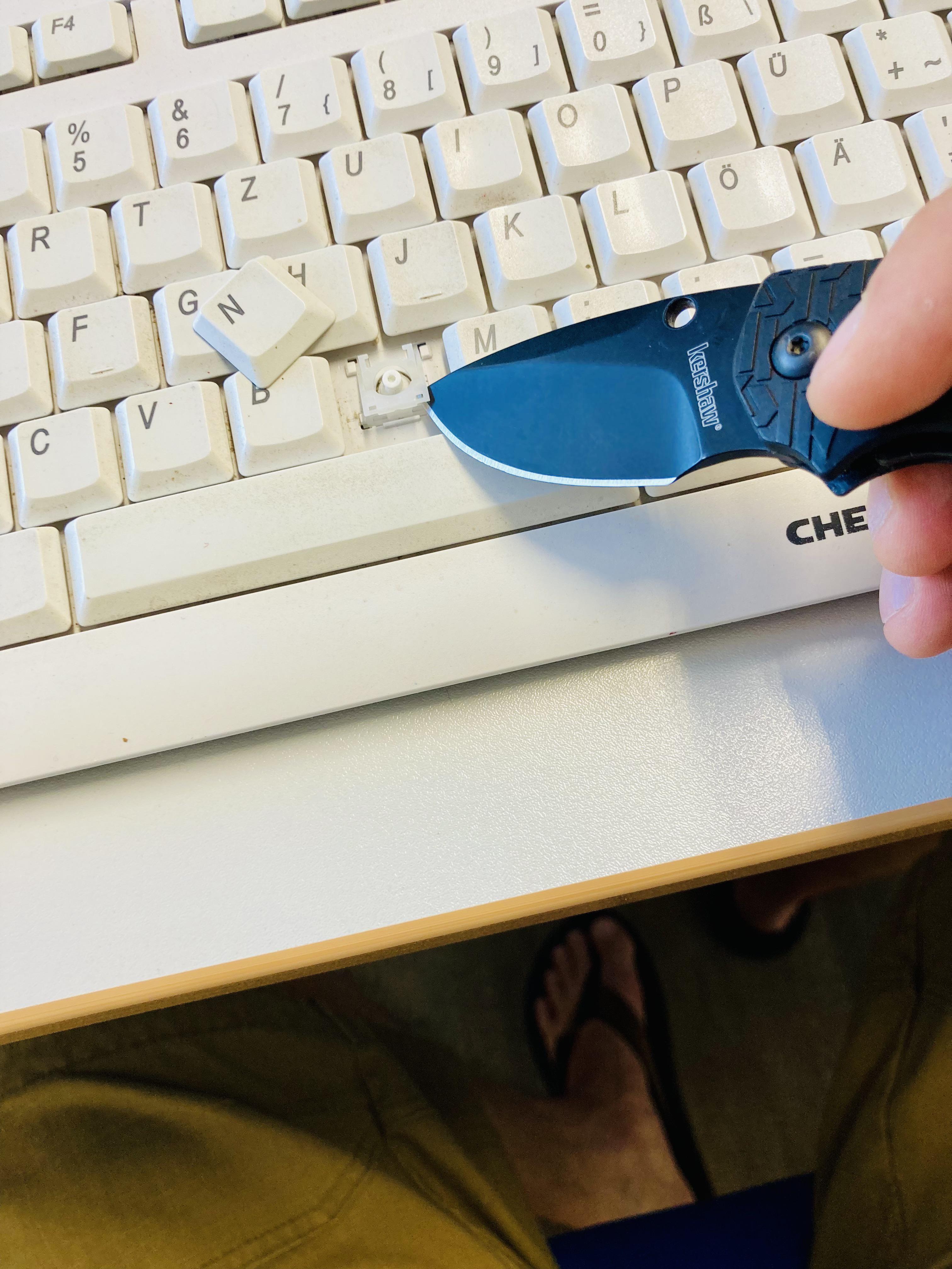 Coworker why are you carrying a knife every day? The same coworker my