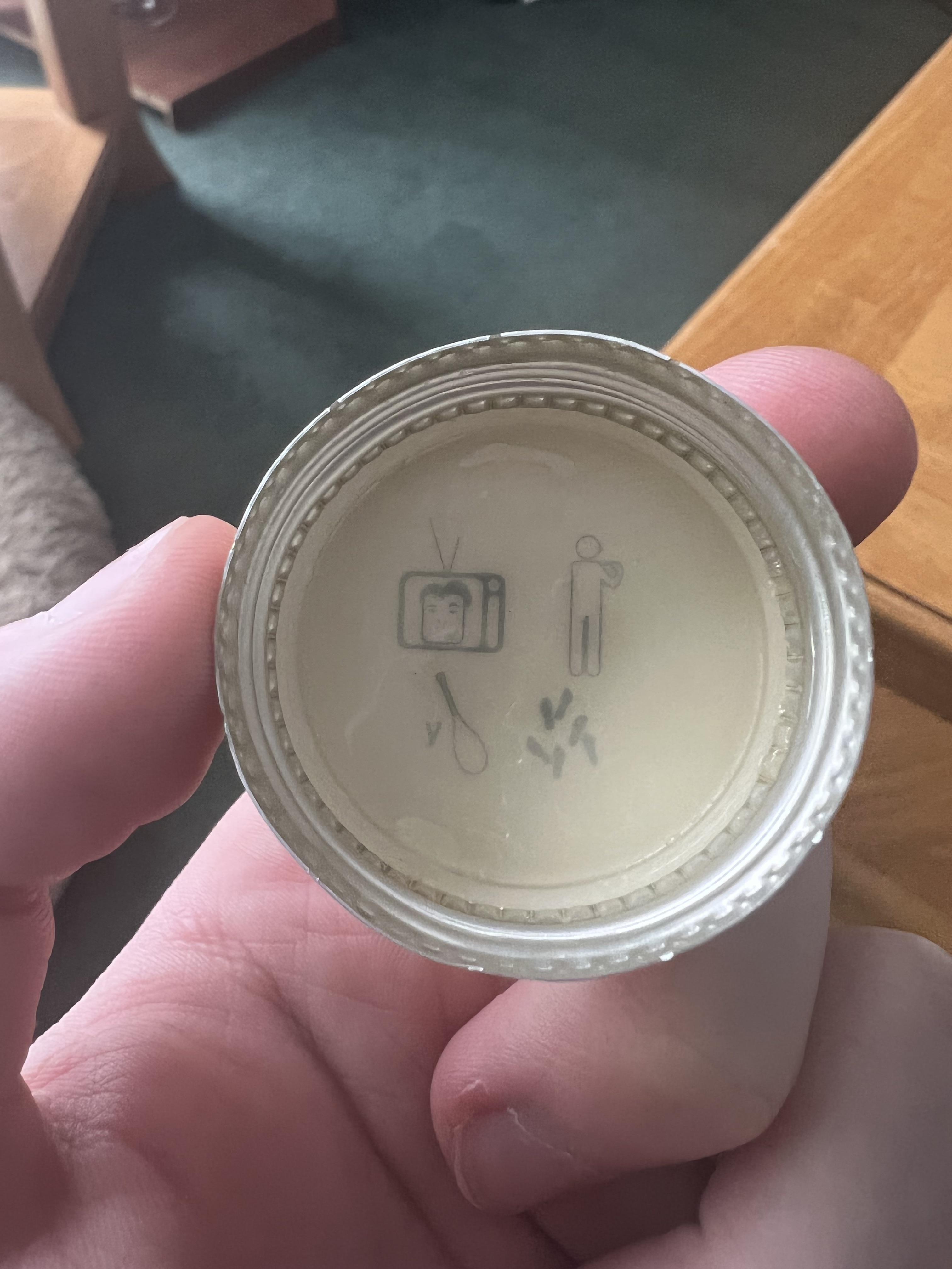 I’m currently drinking a Mickey’s big mouth beer and they put these little puzzles in the caps I