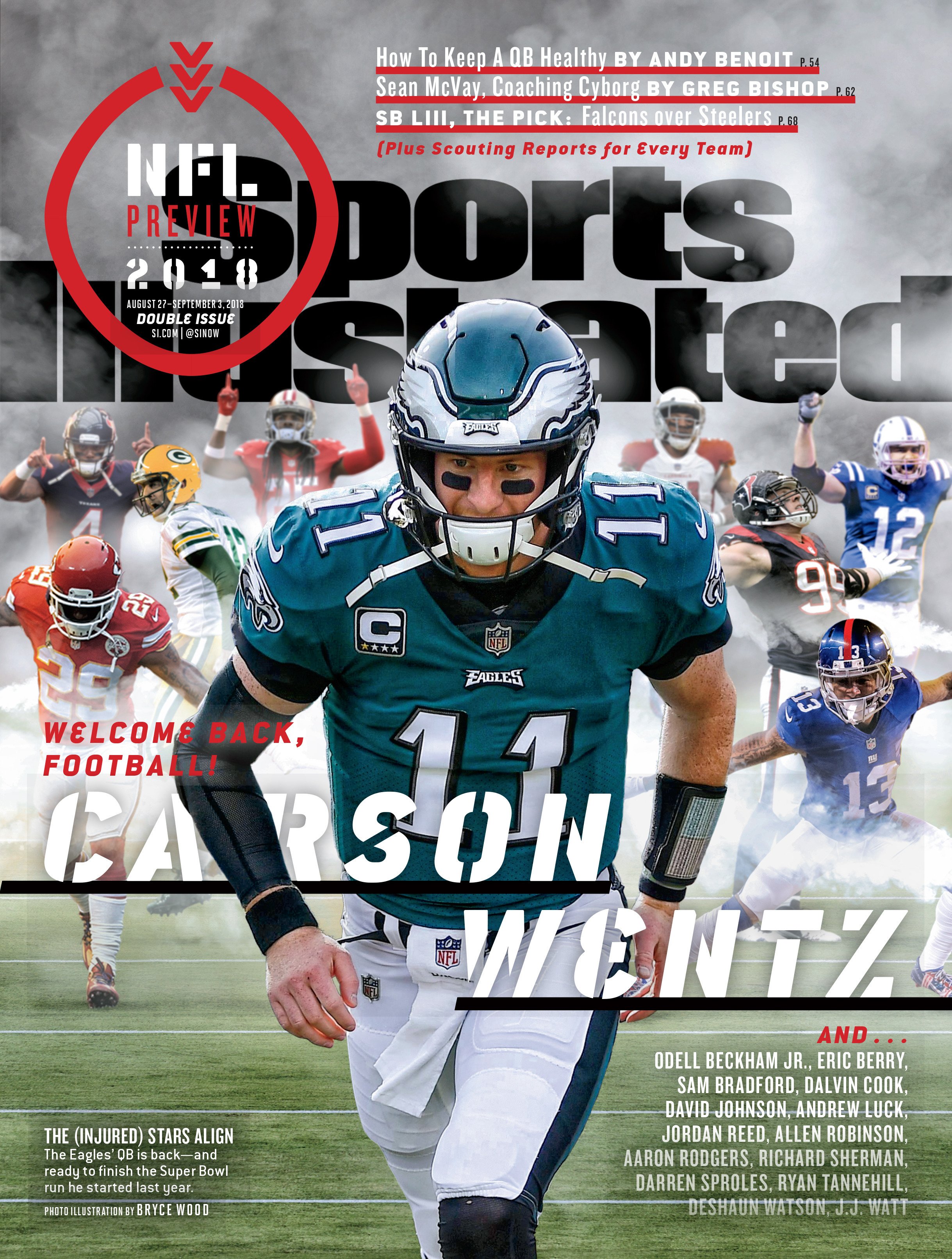 This weeks cover of Sports Illustrated 🔥🔥🔥 r/eagles