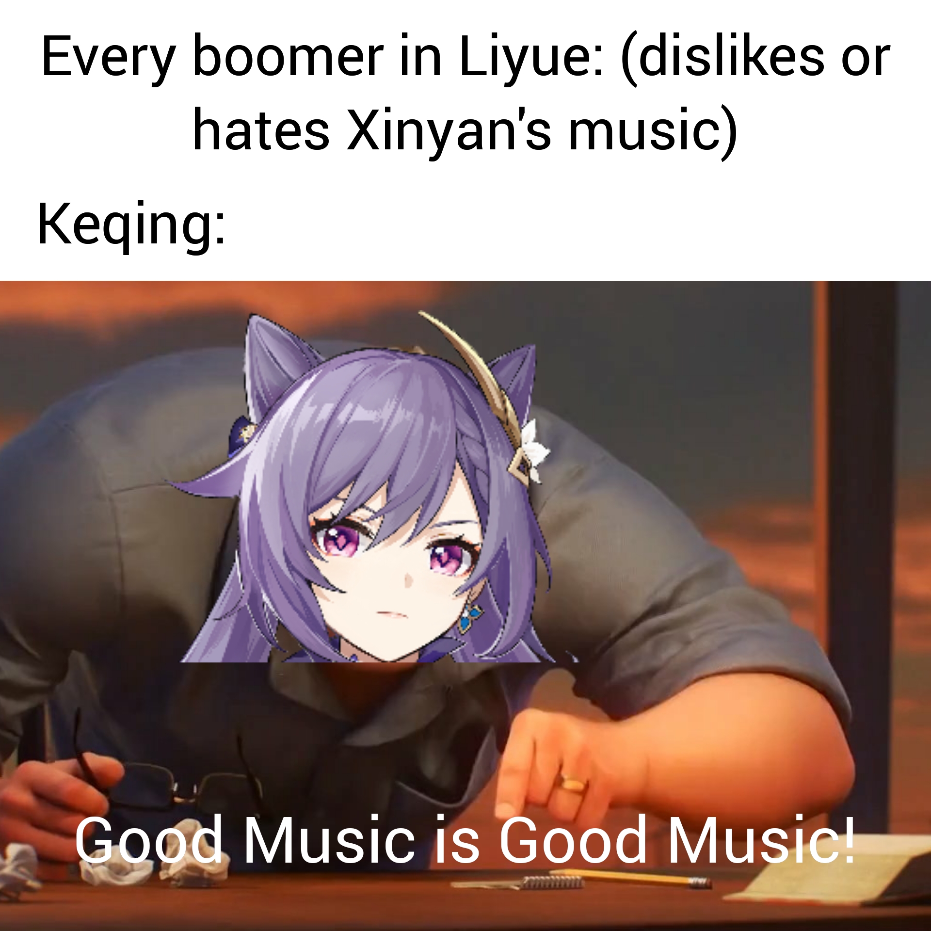 Based Keqing! r/Genshin_Memepact