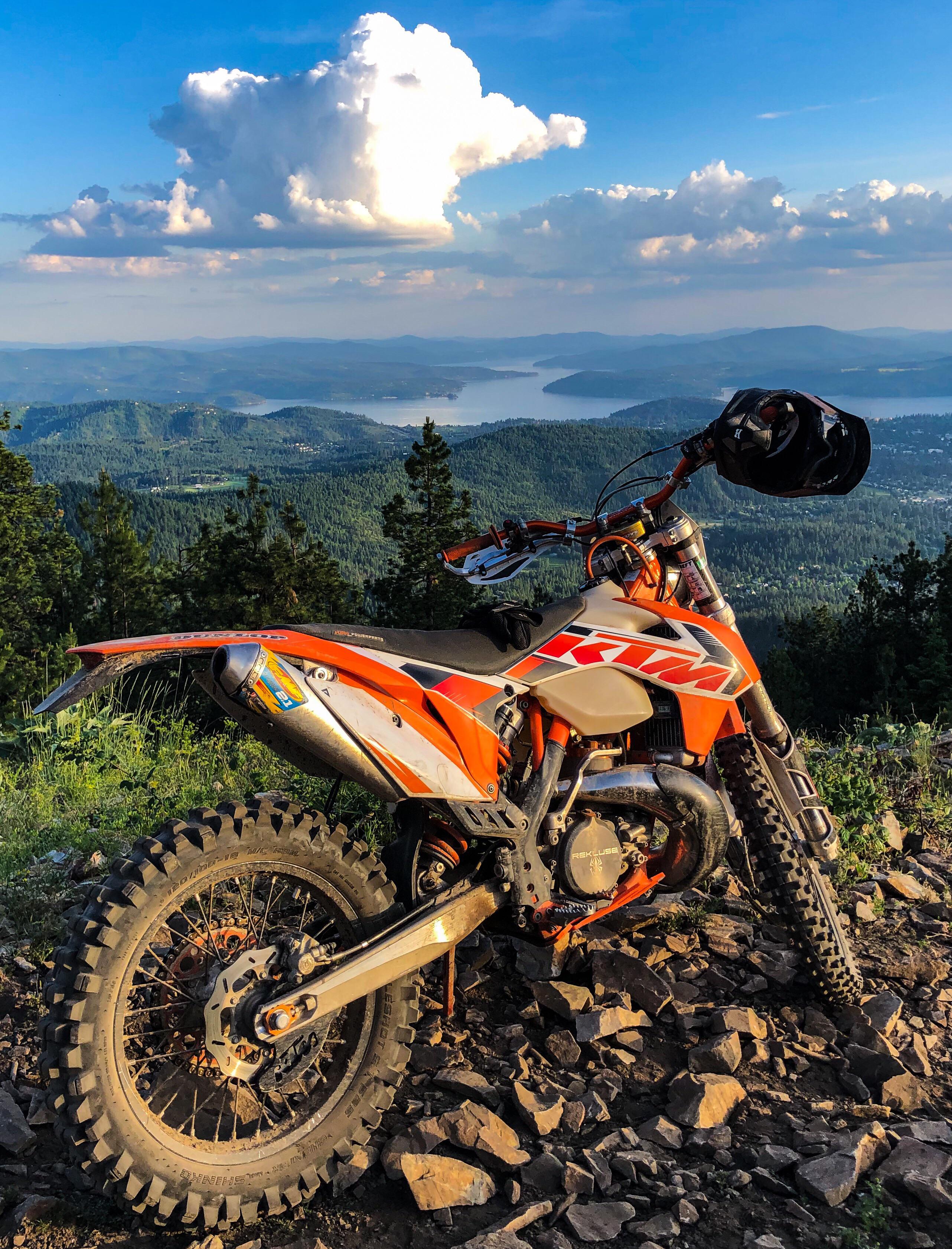 Ride from home to my favorite single track. Canfield Mountain, Coeur d