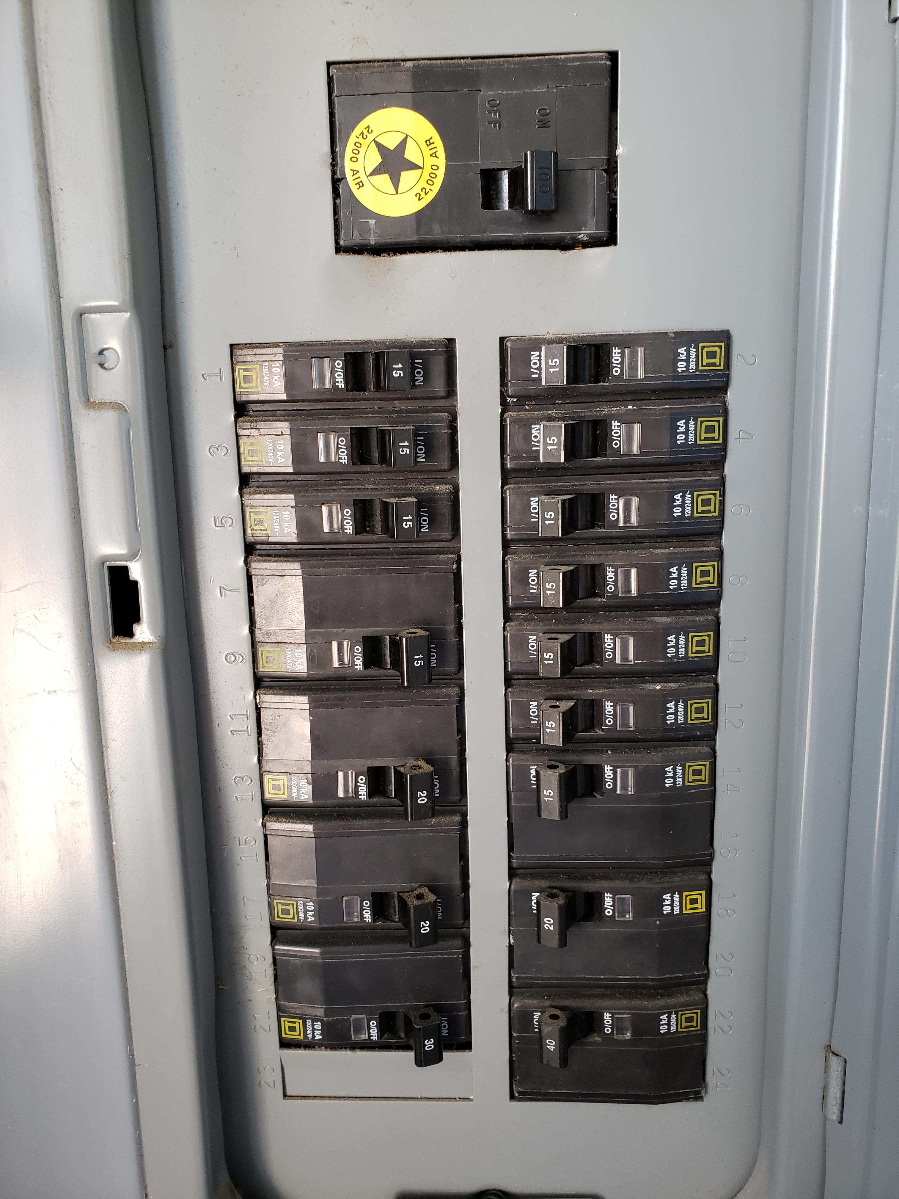 Air conditioner amps. Hi I just bought a new window ac that requires 15