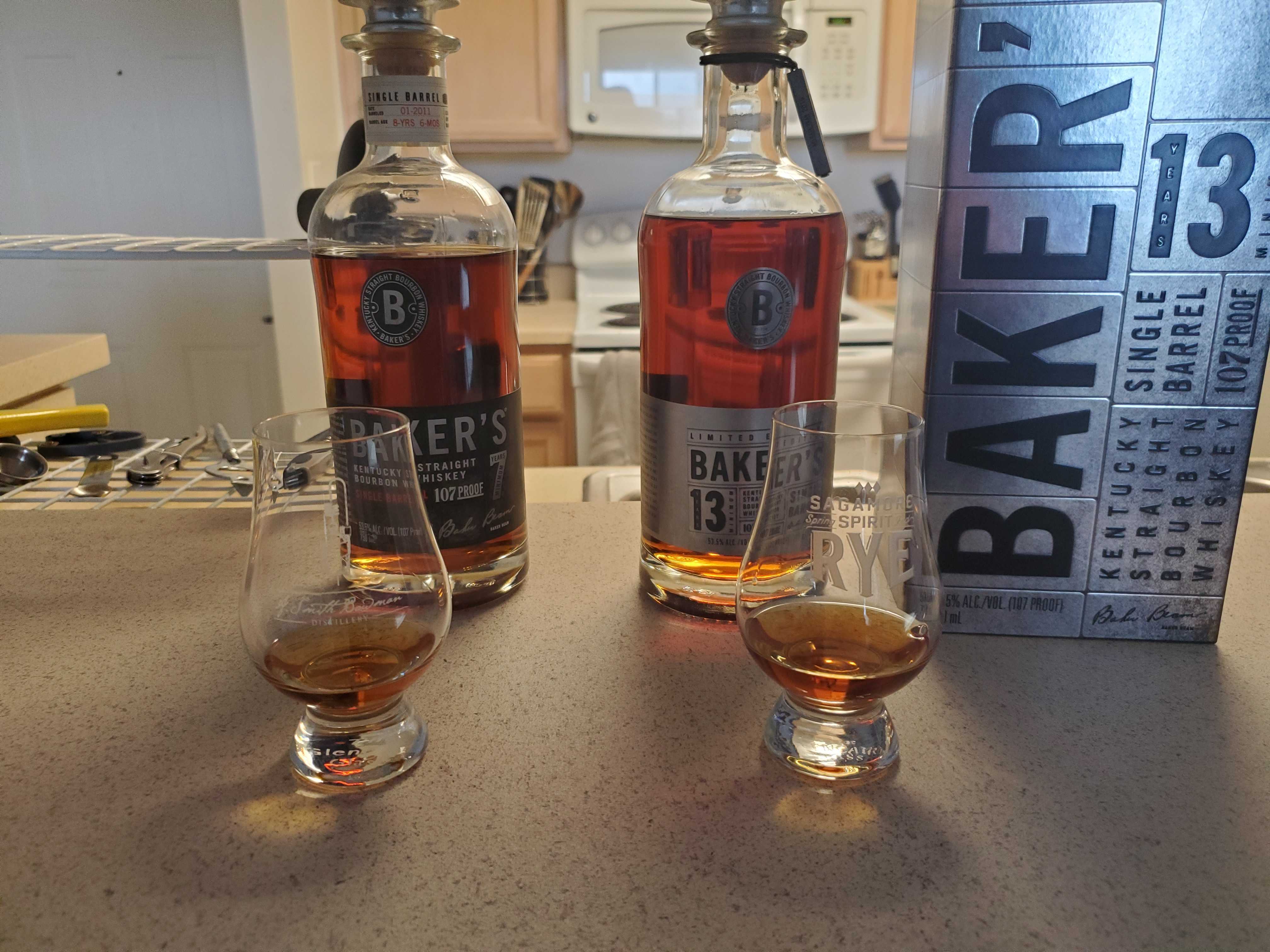 Review 5 Baker's 13 year single barrel r/bourbon