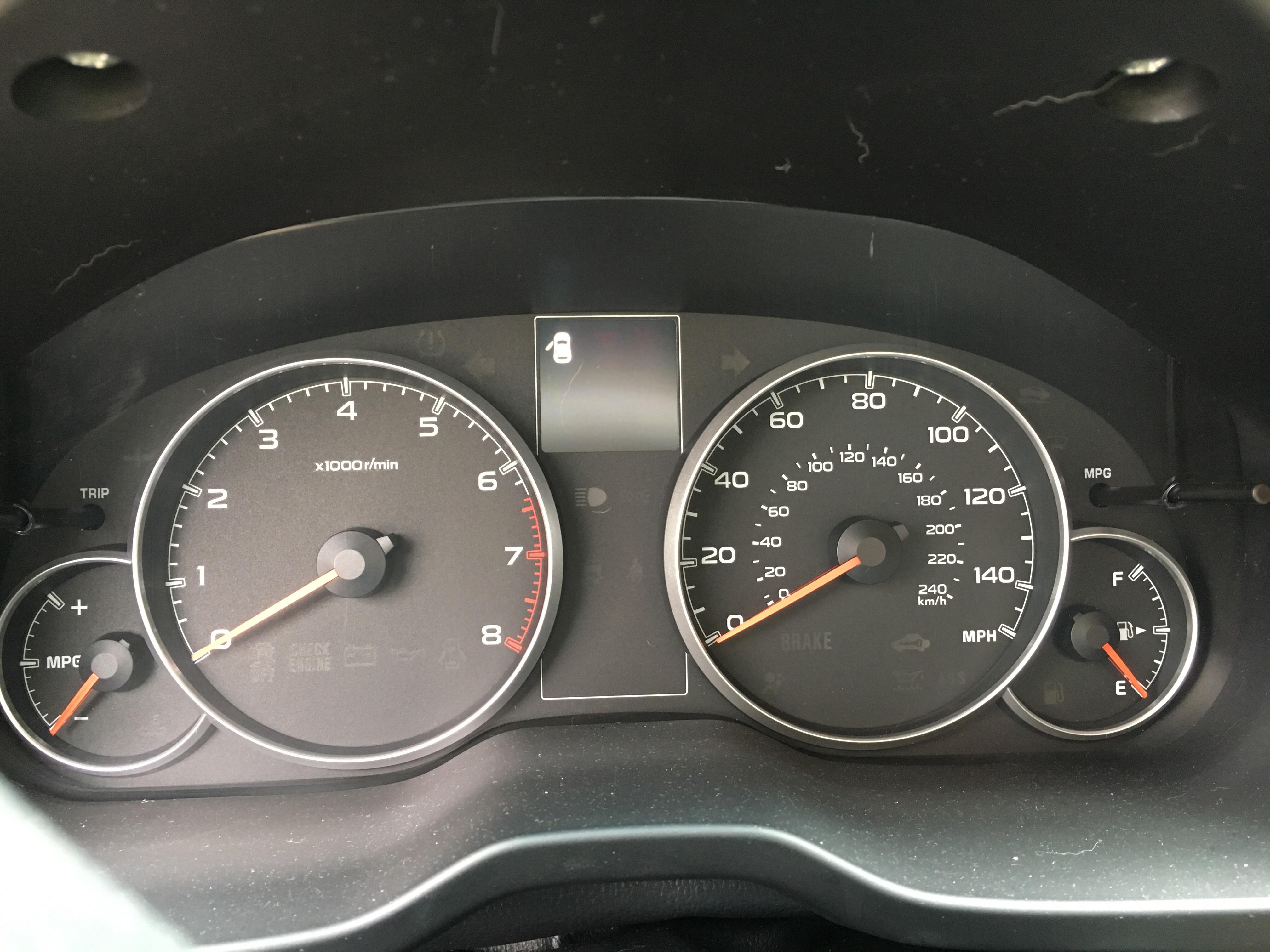 I'm on my 3rd Subaru, only thing I don't like it the missing temp gauge