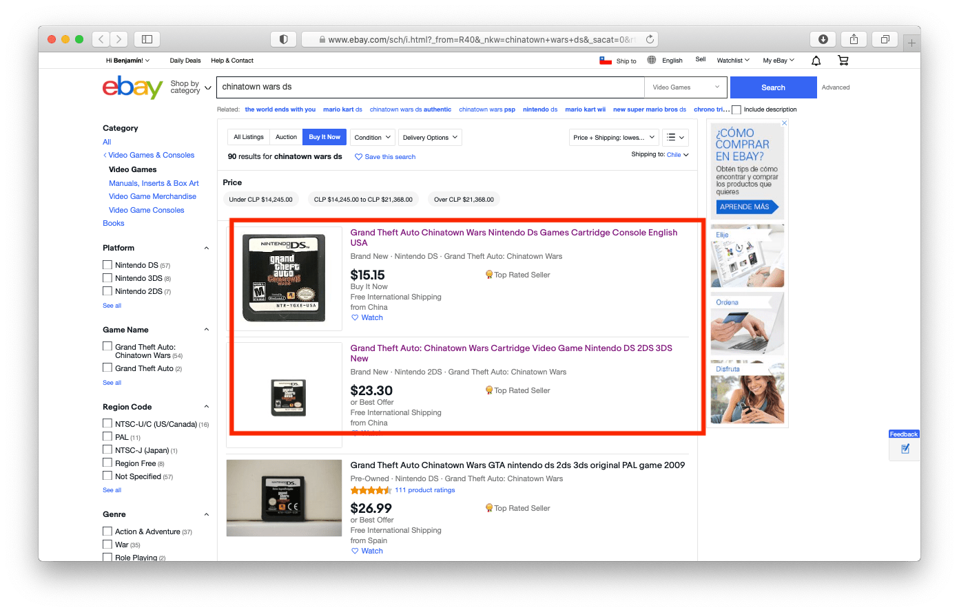 Can I trust these two eBay listings? r/nds