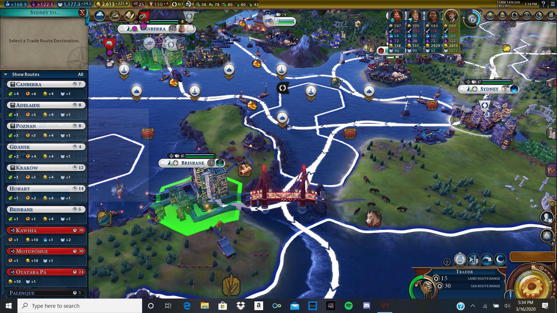 Civ VI should have an option to choose if the trade route