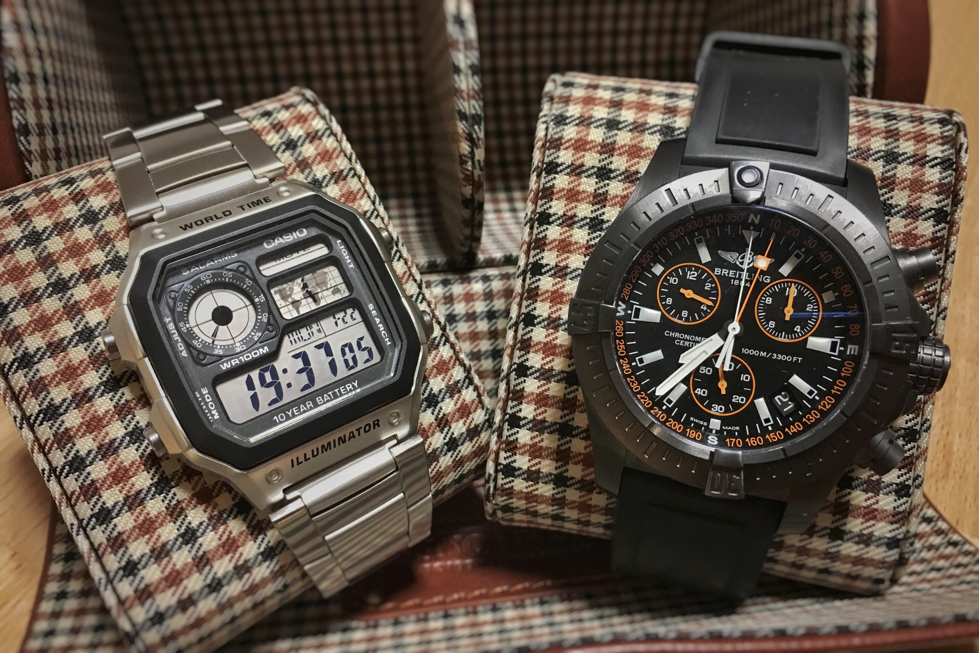 [Breitling] The cheapest next to the most expensive watch I own. Love