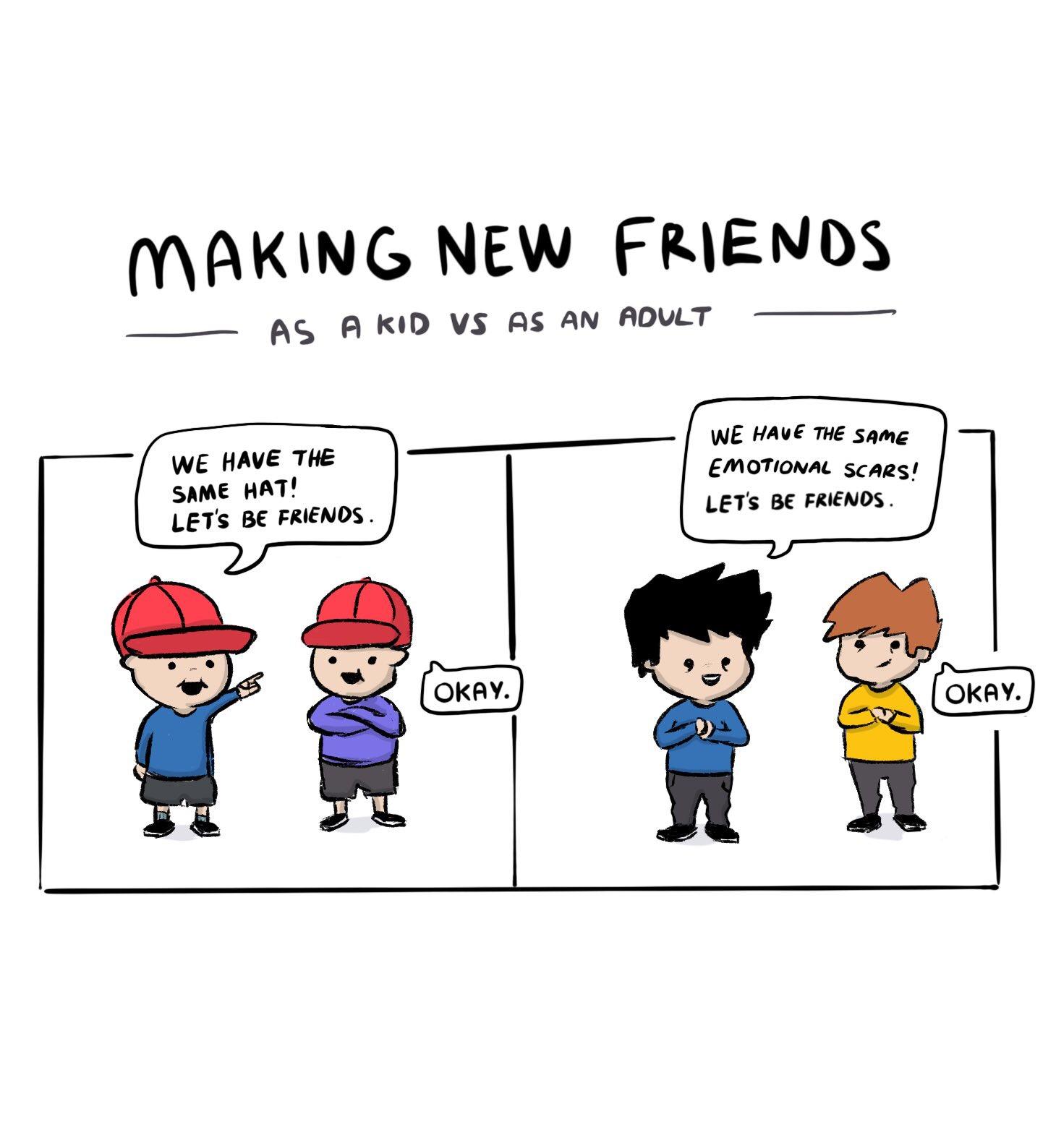 Making New Friends [OC] comics