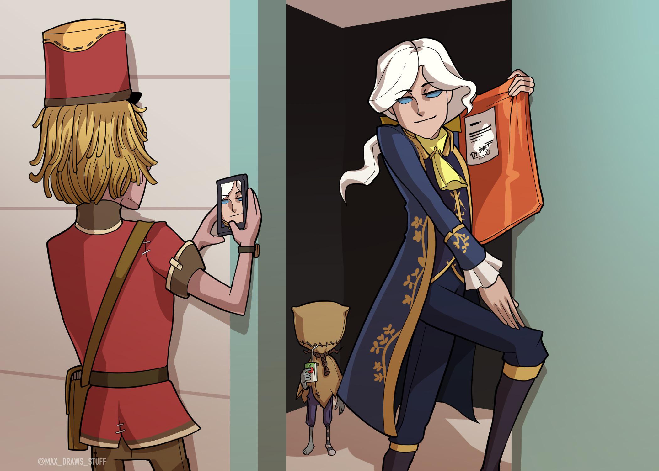 I love bullying my friend with skins... IdentityV