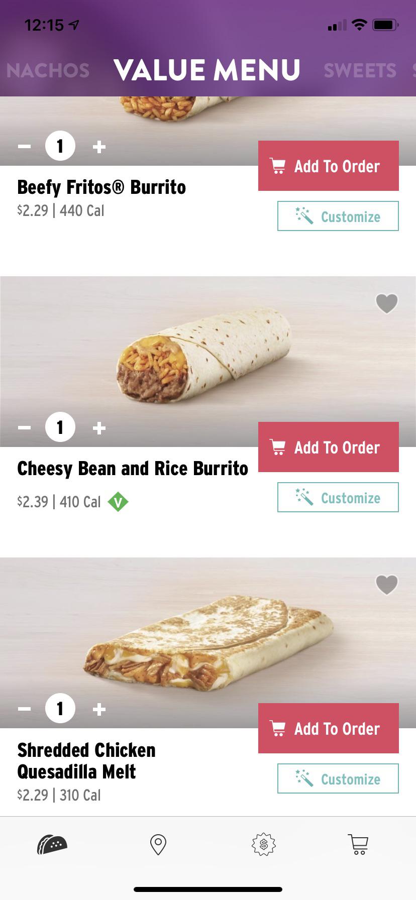 Local Taco Bell seriously increased their prices on Value Menu. In