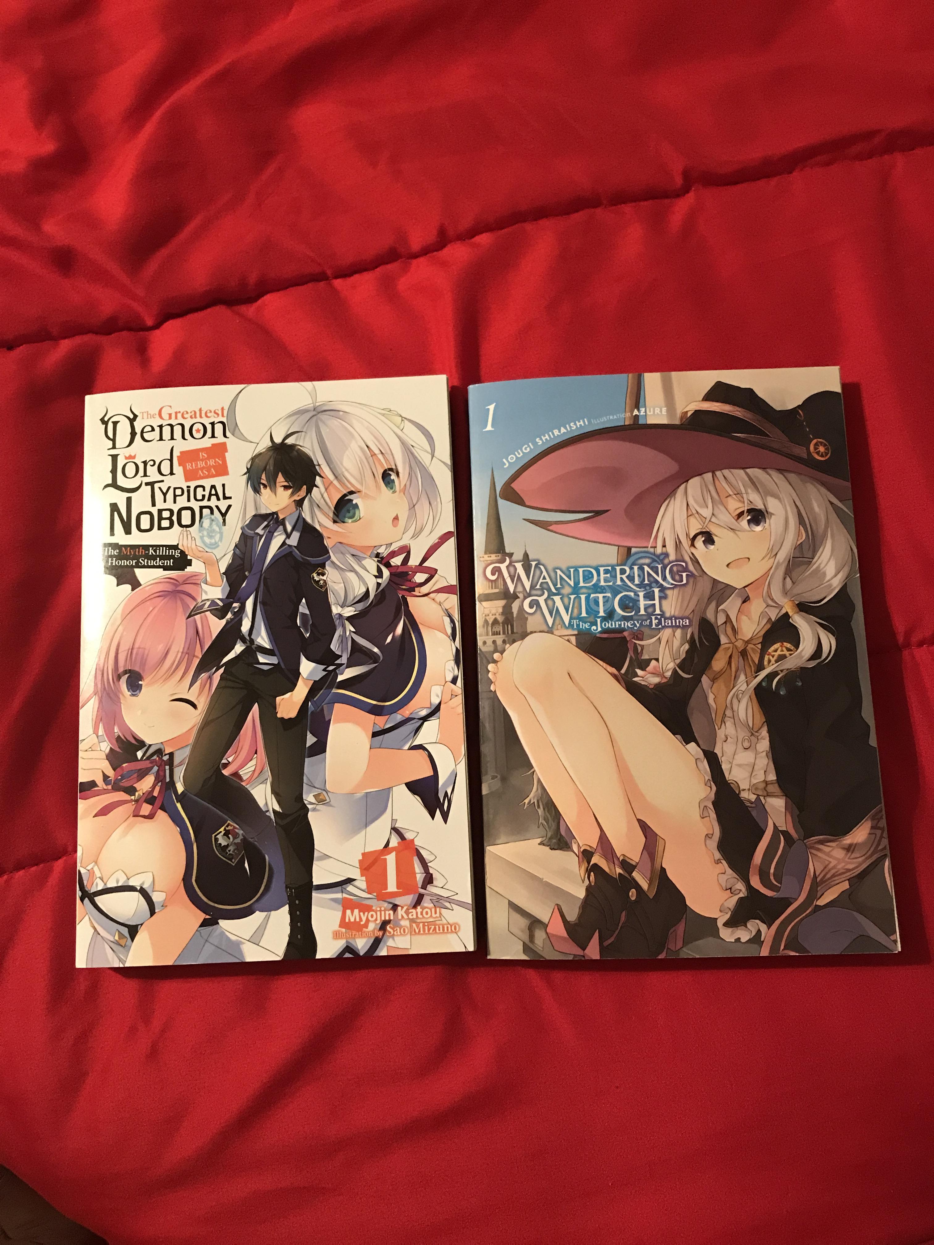 My first Light novels r/LightNovels