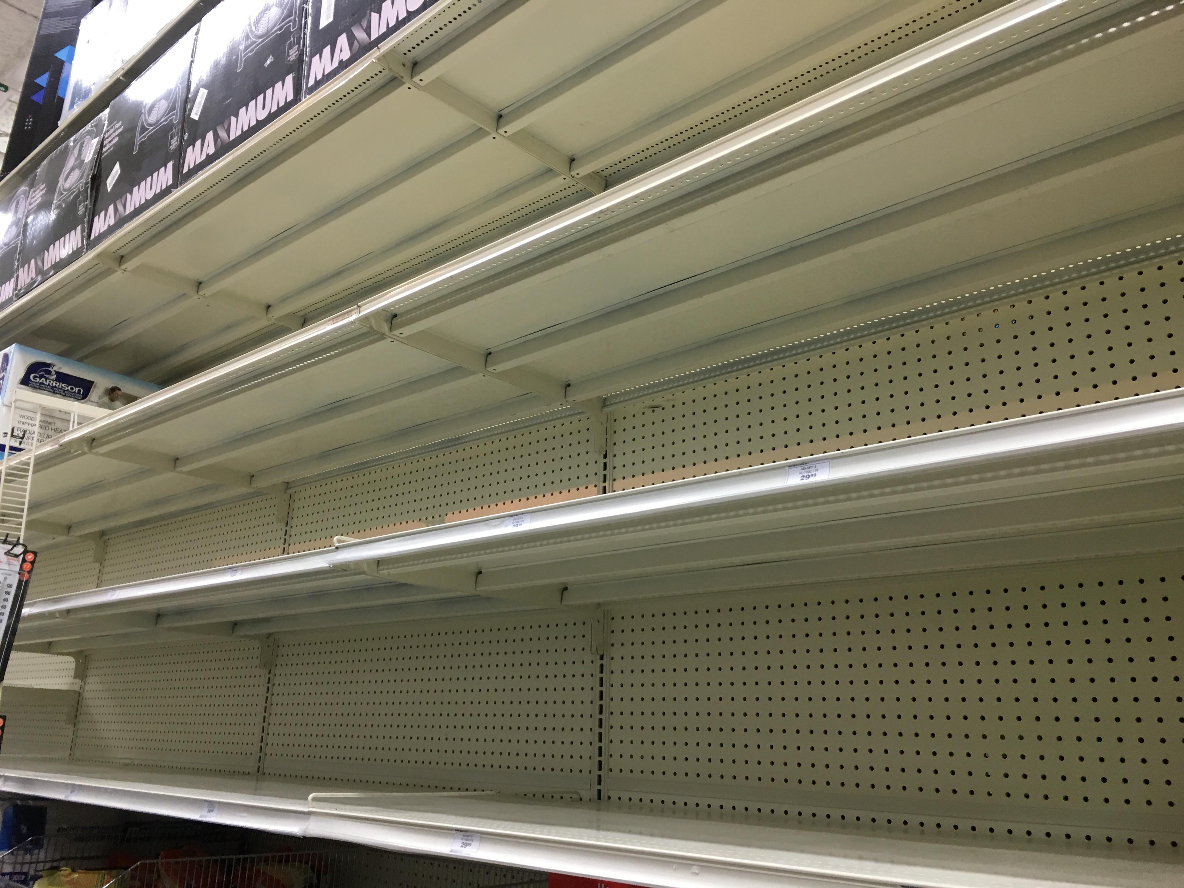 Canadian Tire at Bay & Dundas is sold out of space heaters r/toronto