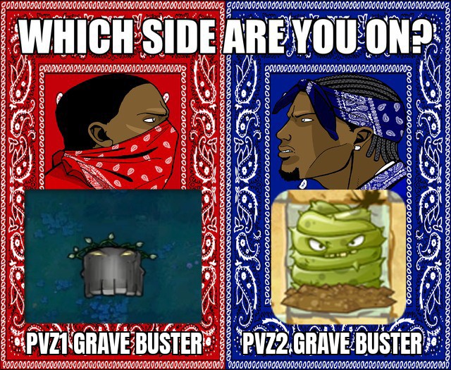 Plants Vs Zombies Grave Buster