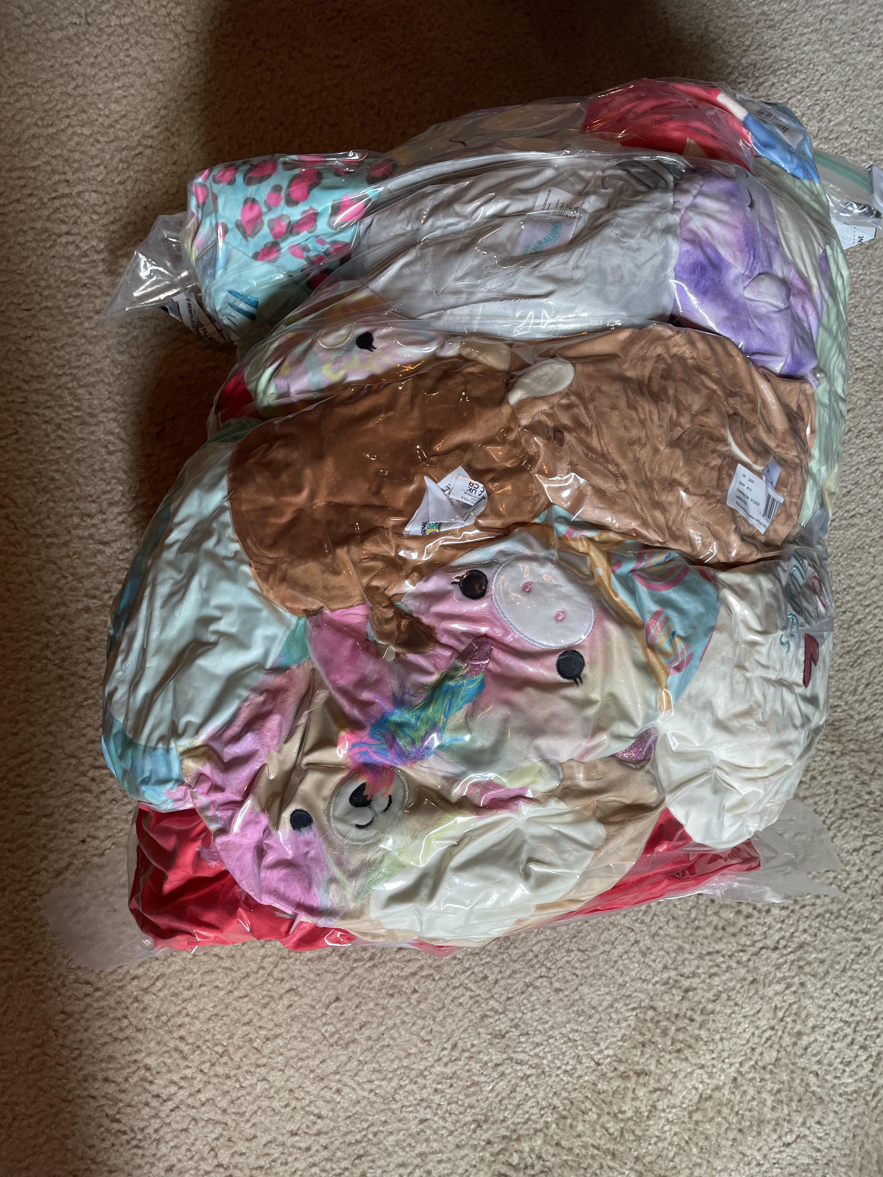 vacuum bag squish abuse squishmallow
