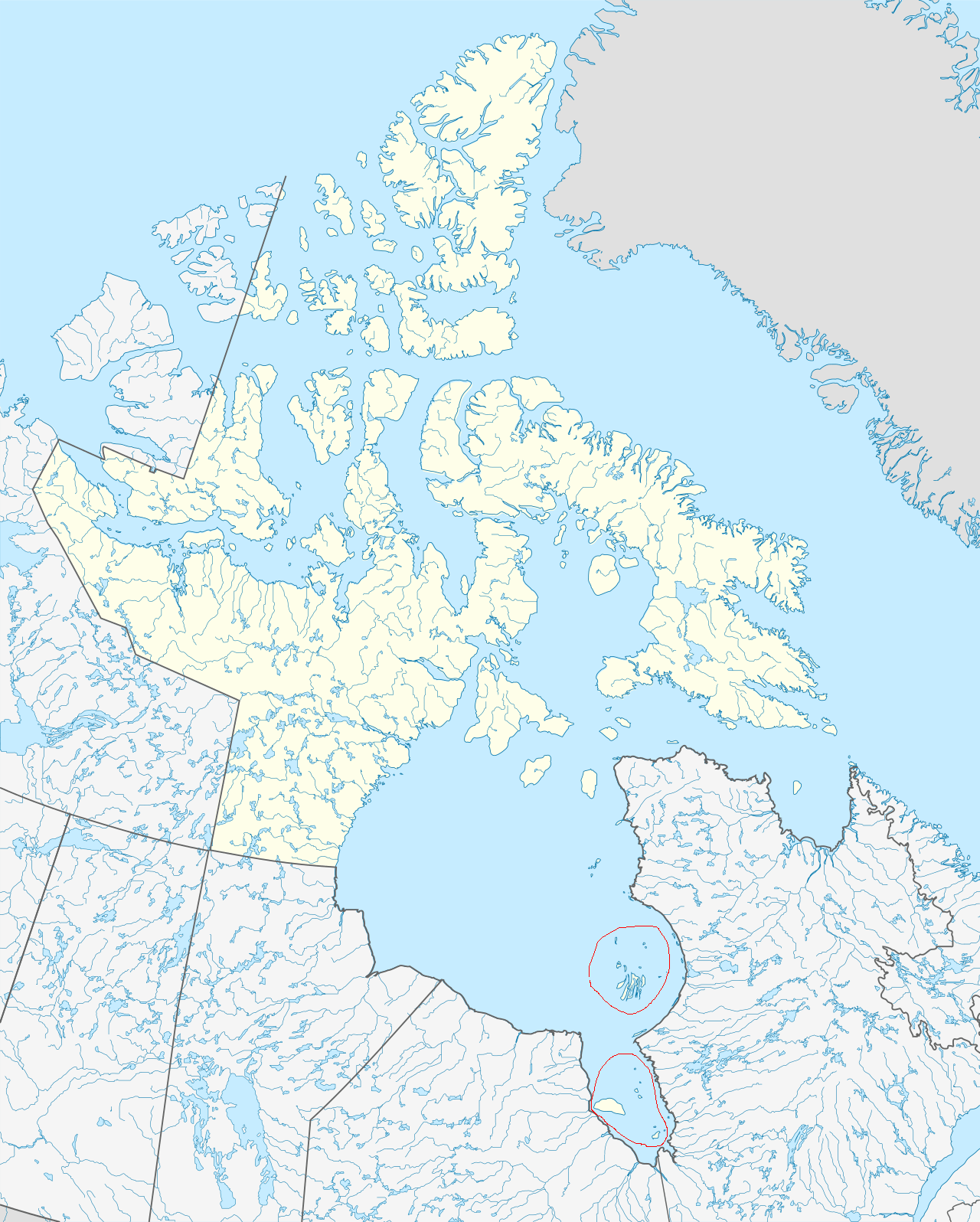 Can someone explain to me why Nunavut governs these islands by Quebec