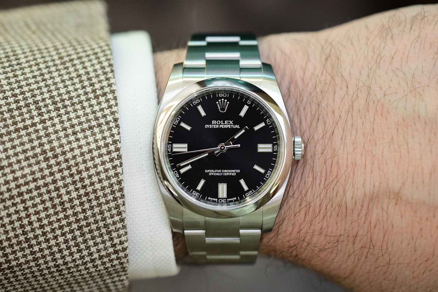 [WTS] Rolex Oyster Perpetual Black 36mm (Full Kit) r/Watchexchange