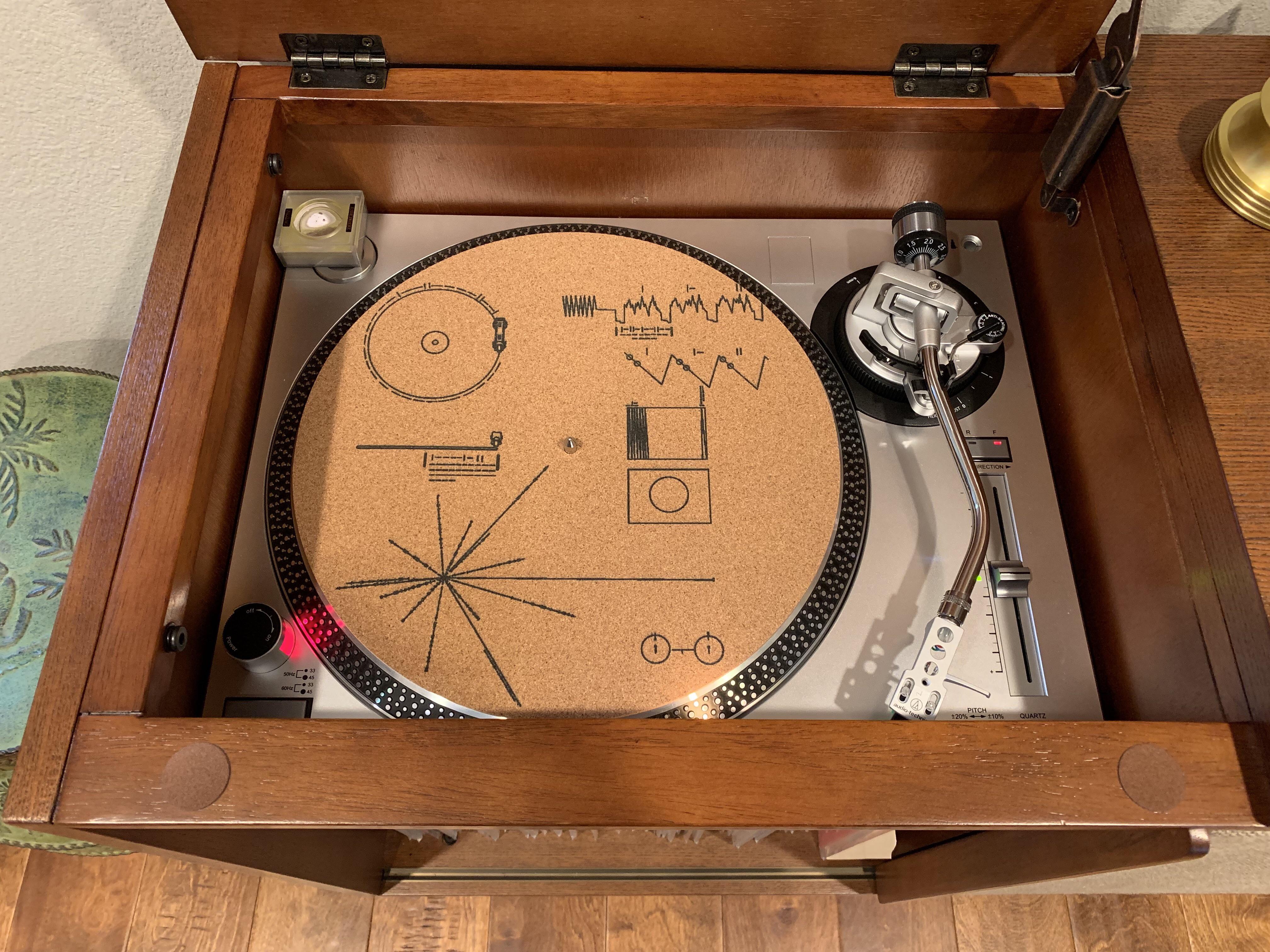 Custom Cork Slipmat from Glowtronics! r/vinyl