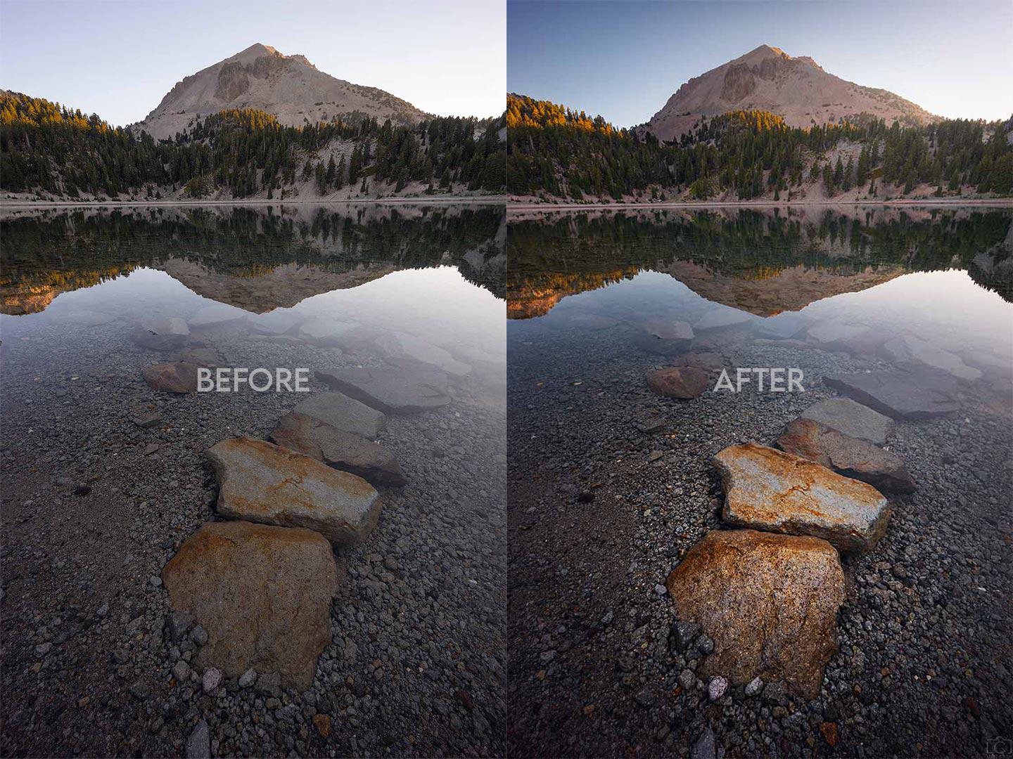 Lake Helen Sunrise Edit r/postprocessing