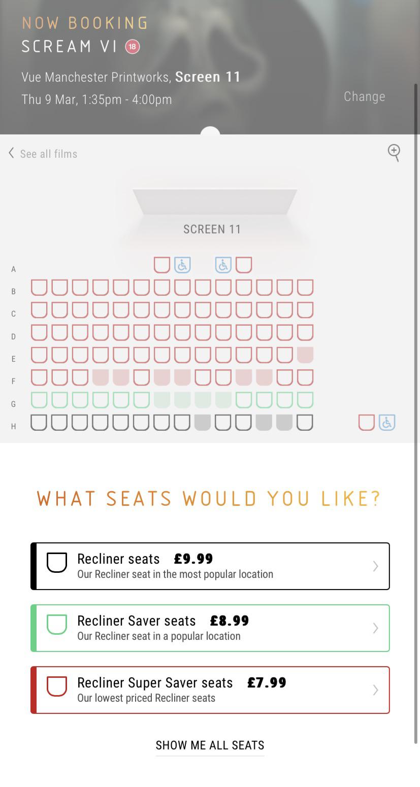 Could anyone tell me the difference between these three types of seats? And also why the seats
