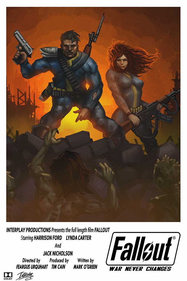 Fallout Movie Poster 1 2, 3, NV, and 4 Coming Soon r/ImaginaryFallout