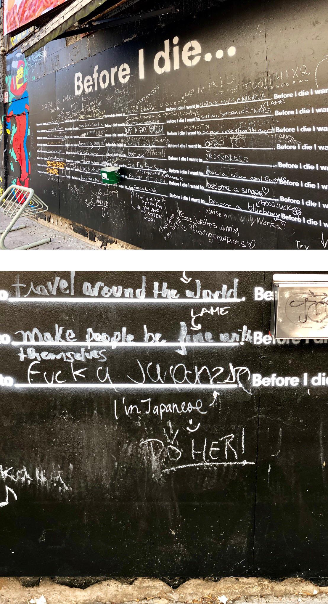 Cool wall art seen in Vancouver, but then... r/pics