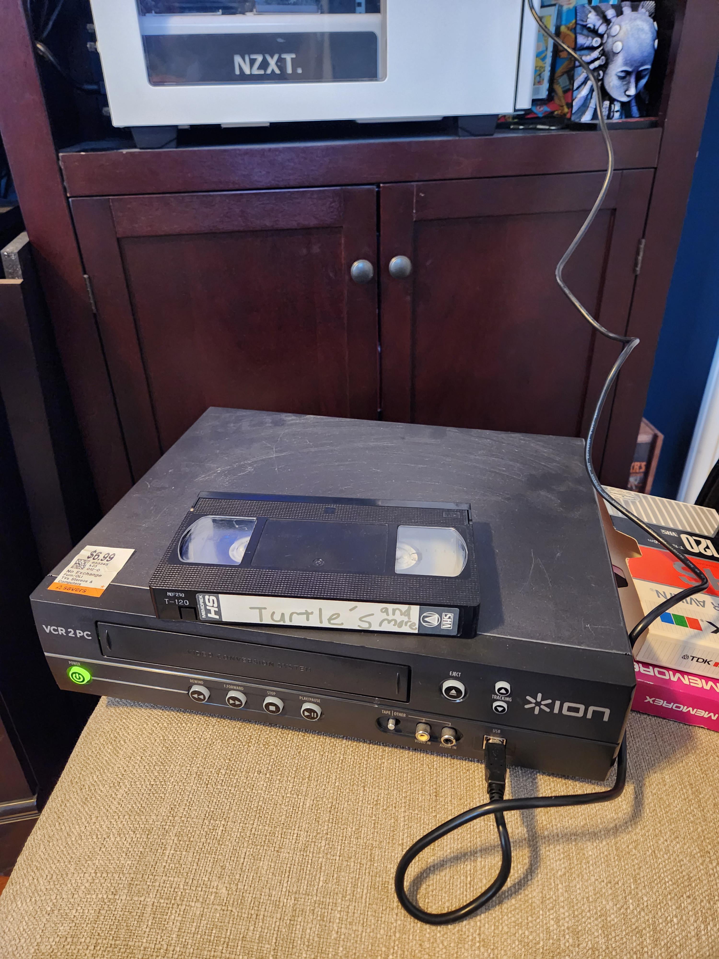 Interesting new VCR 2 PC deck from Savers r/VHS