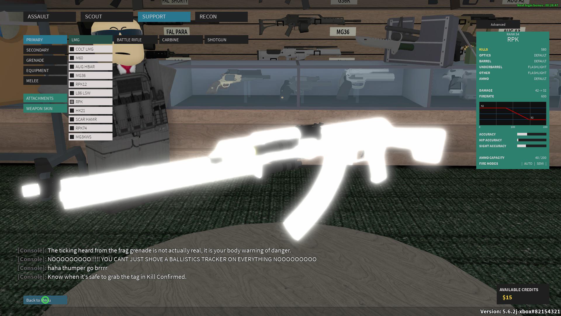 Light machine gun r/PhantomForces