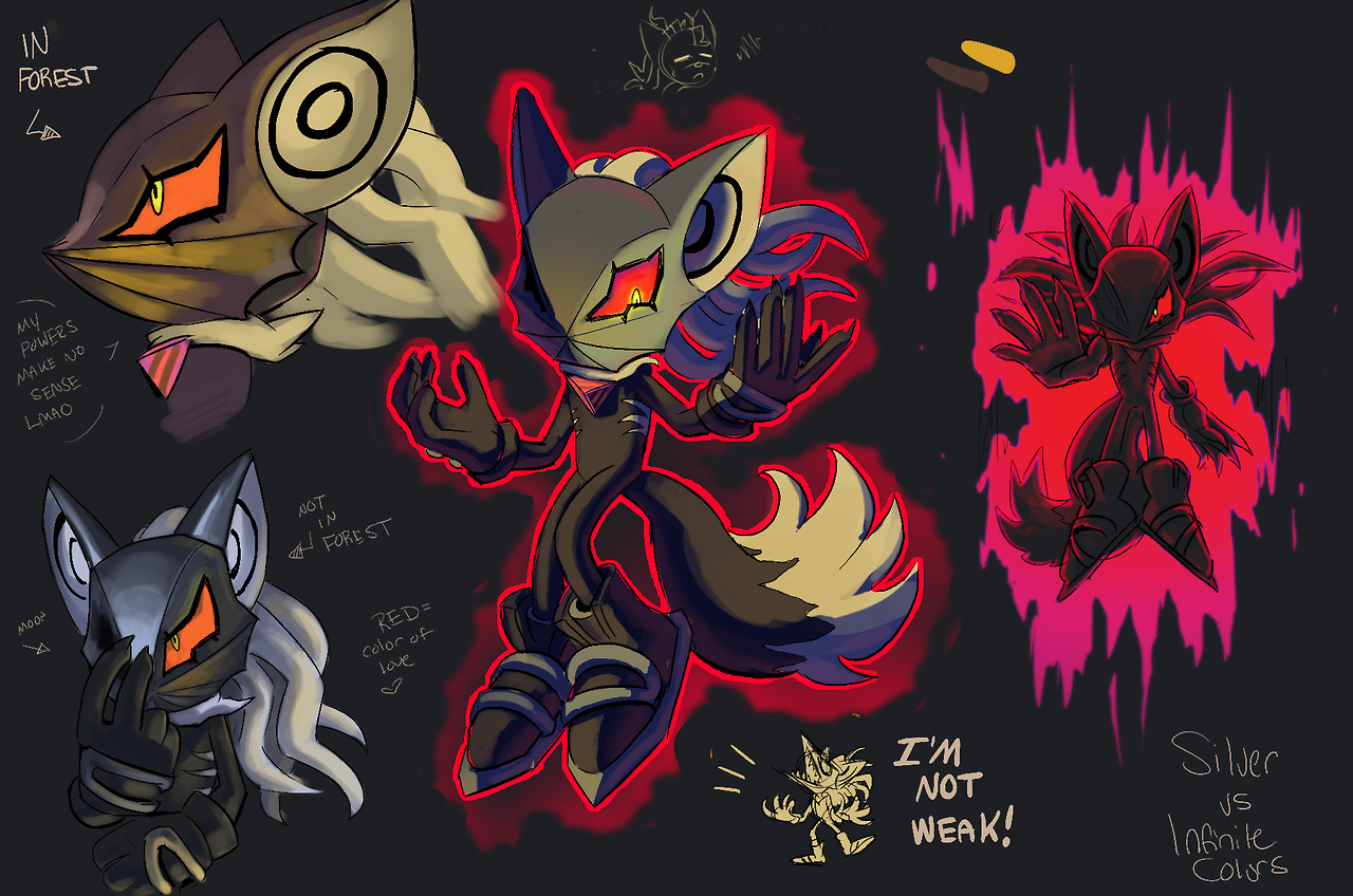 Gigi Dutreix's artwork of Infinite! SonicTheHedgehog