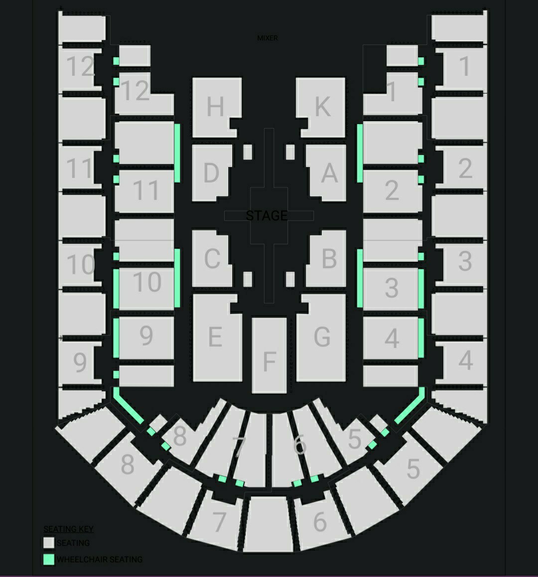 Planning on seeing Roger at the Utilita Arena in Birmingham. For those