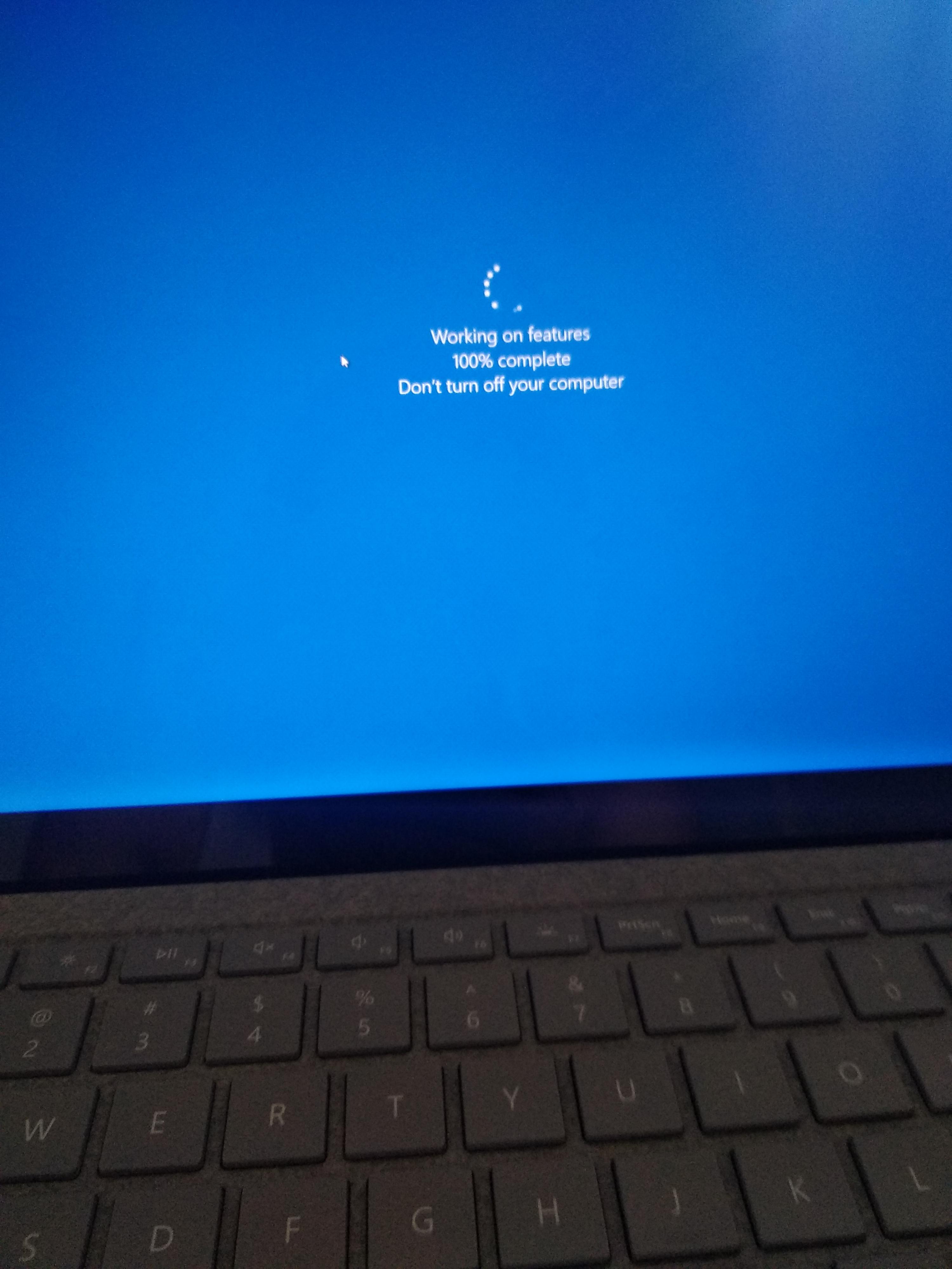 Stuck on Update, need help Surface