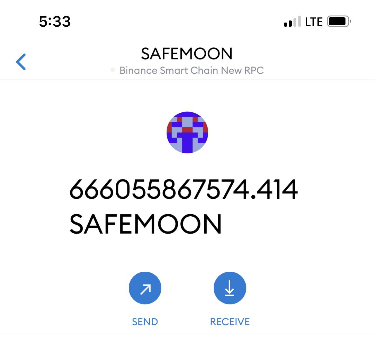This is how much I believe in Safemoon. Buy & hold people, and I will