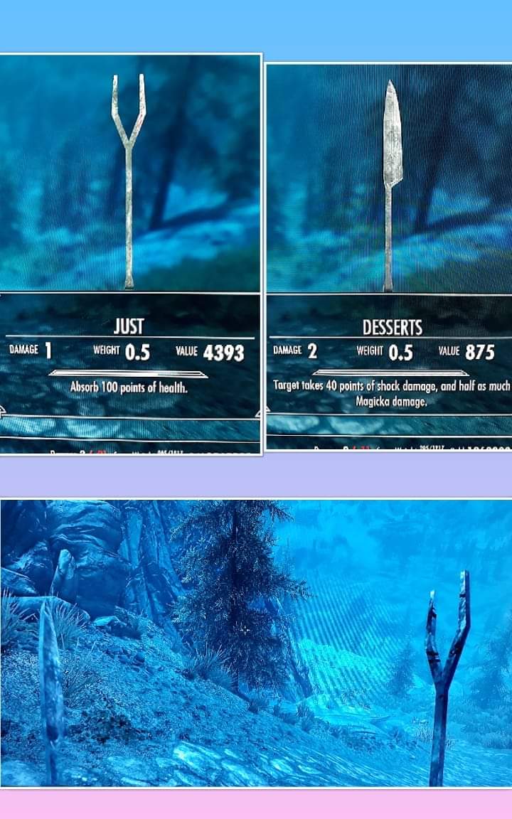 My favorite weapons r/skyrim