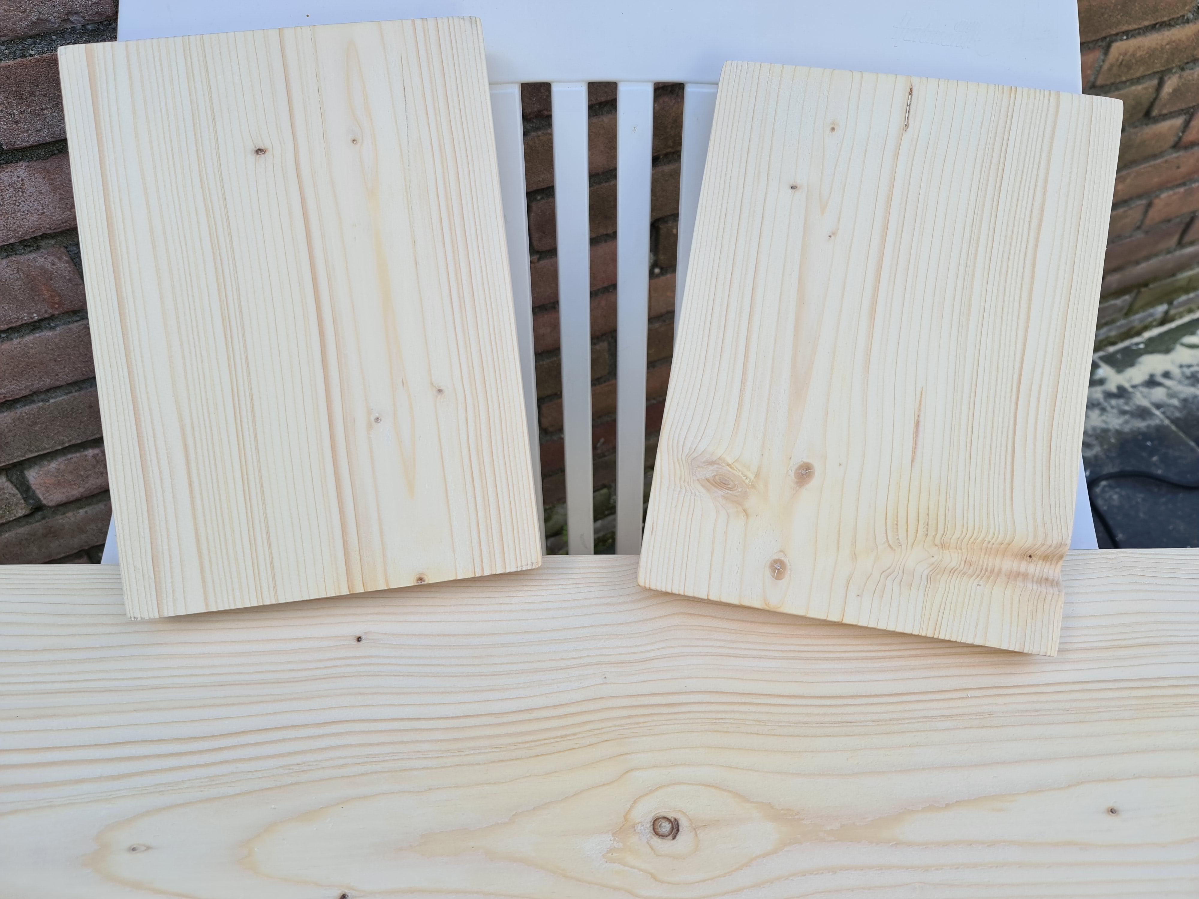 I'm making a standing windowsill shelf out of pine boards. Can I use