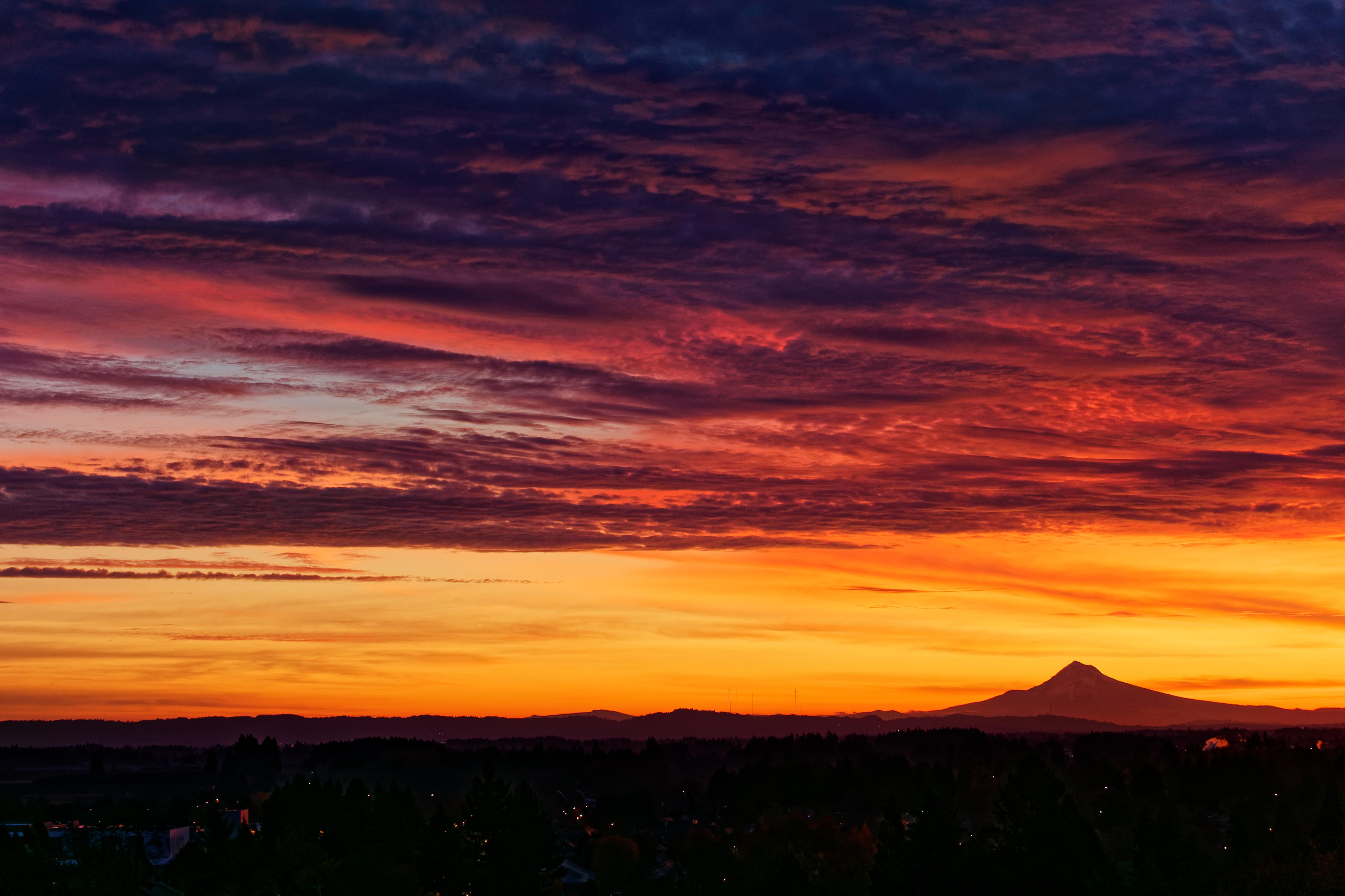 Oregon Sunrise 111119. r/SkyPorn