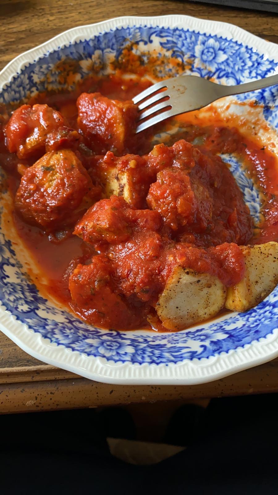 Air Fryer Patatas Bravas r/veganrecipes