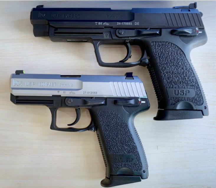 HK USP 9mm Expert and Compact r/GunPorn