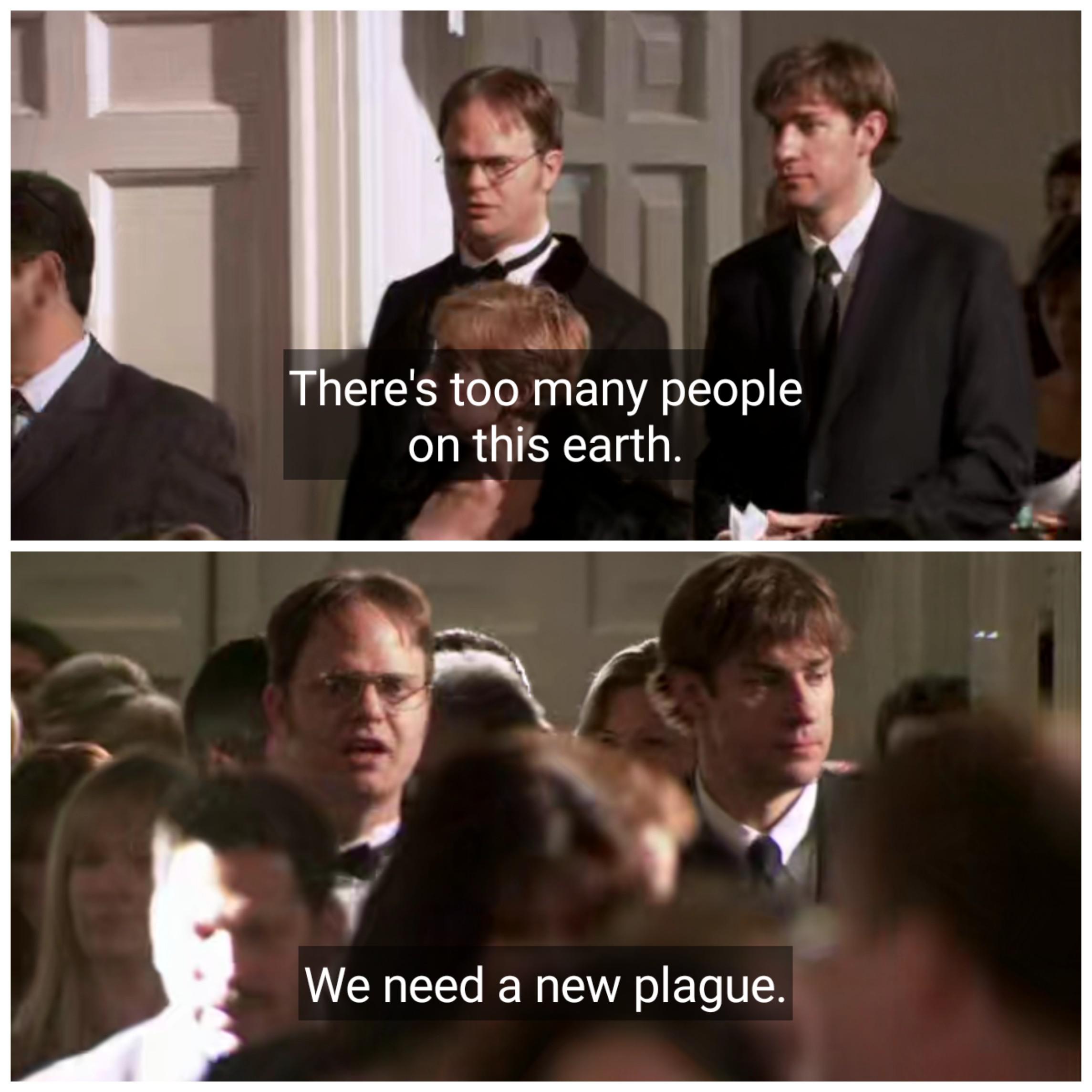Dwight Meme Plague