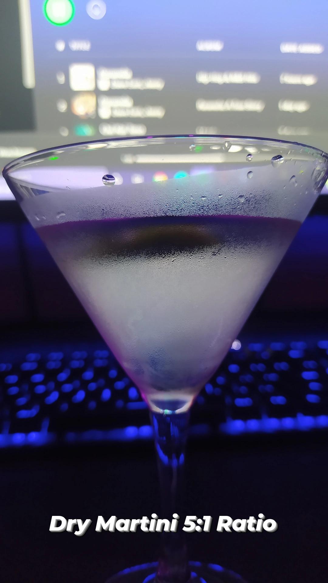 What is your favorite Dry Martini Ratio? Mine is 51 r/cocktails