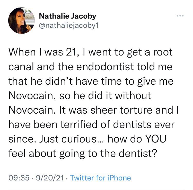Dentist Horror r/horrortweets