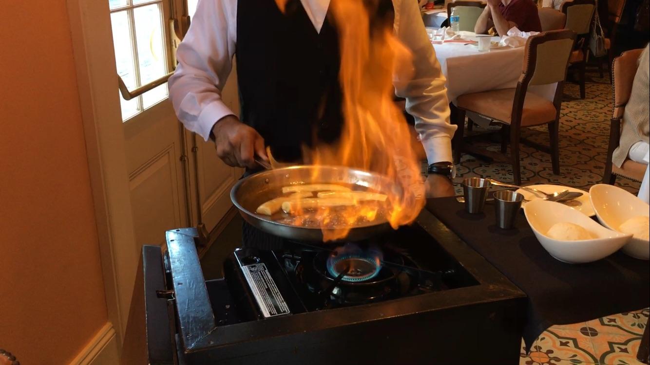 I had the original Bananas foster from Bernard's in New Orleans. They