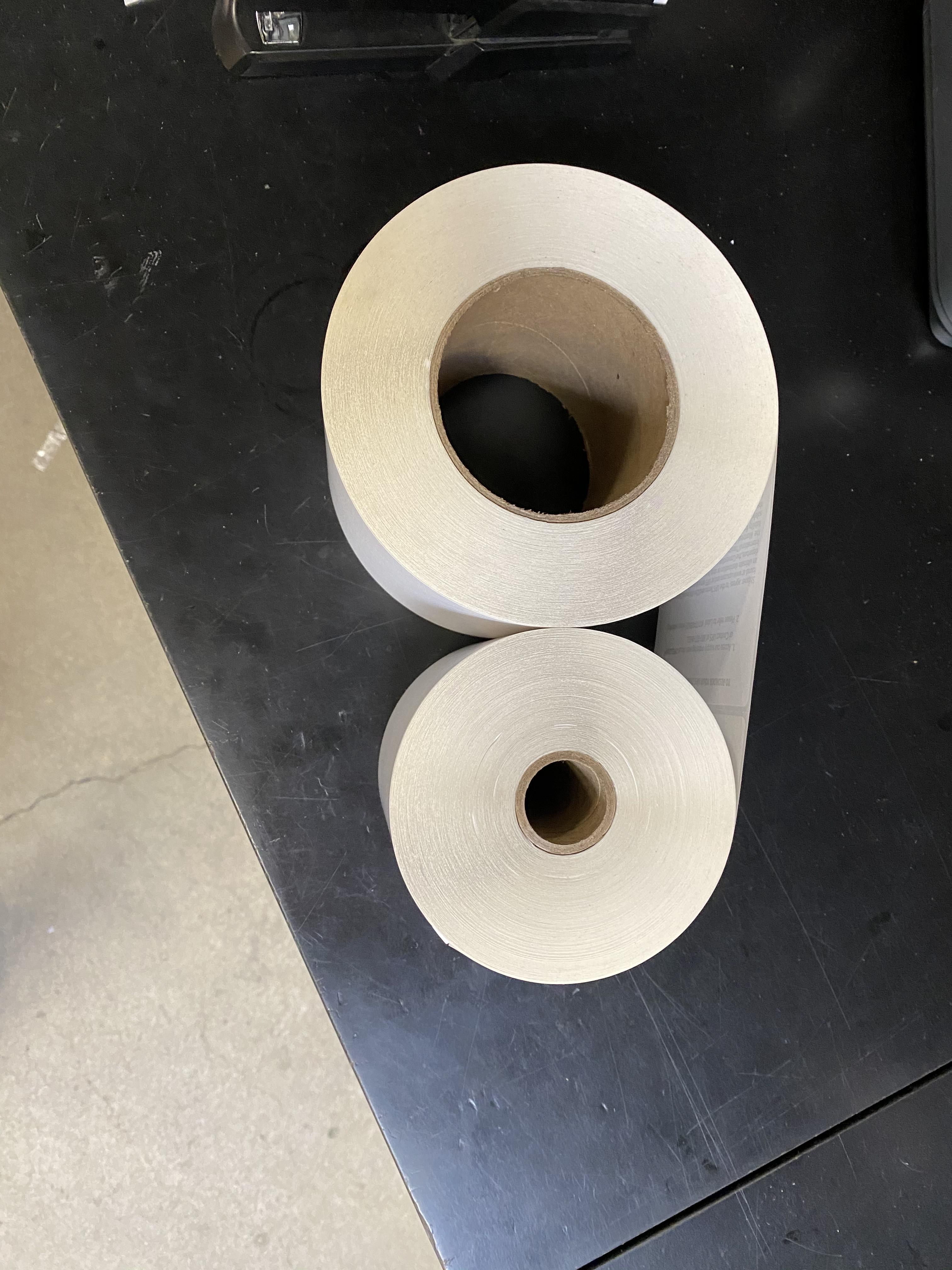 Had to make my own shipping label small roll today. r/Bestbuy