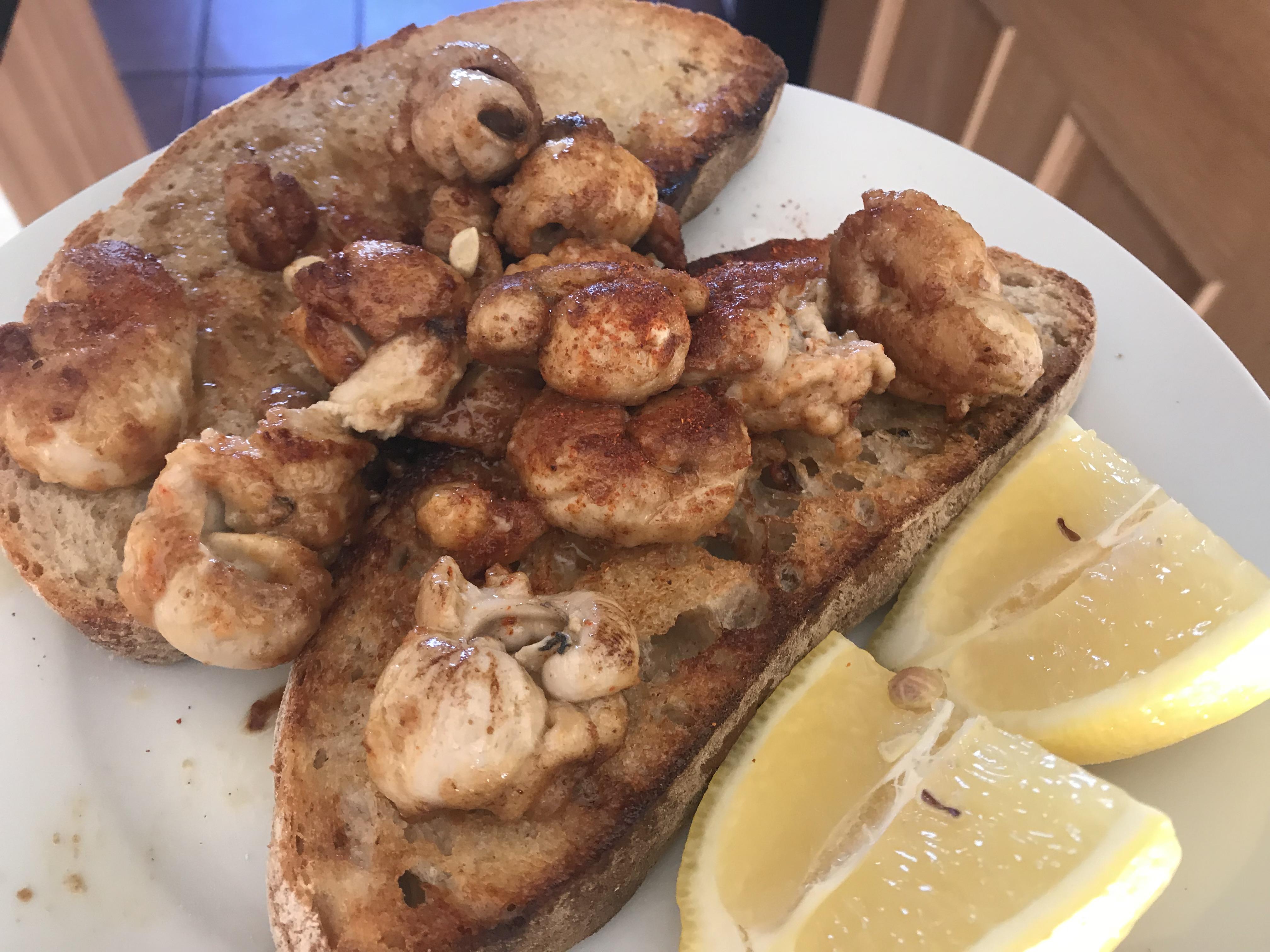 Herring Milts on Toast. r/UK_Food