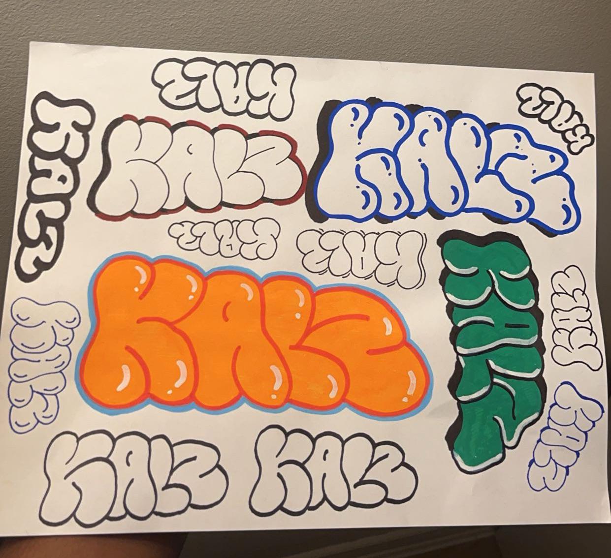 Some work i’ve done on my throwie. What do y’all think? r/graffhelp