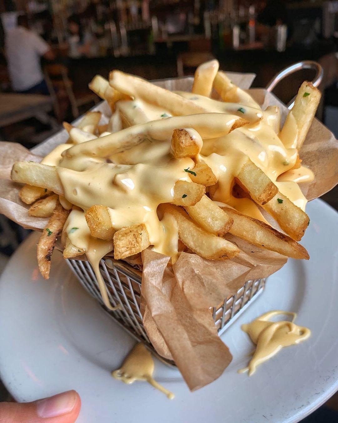 [I Ate] Duck fat fries topped with melted cheese. r/food