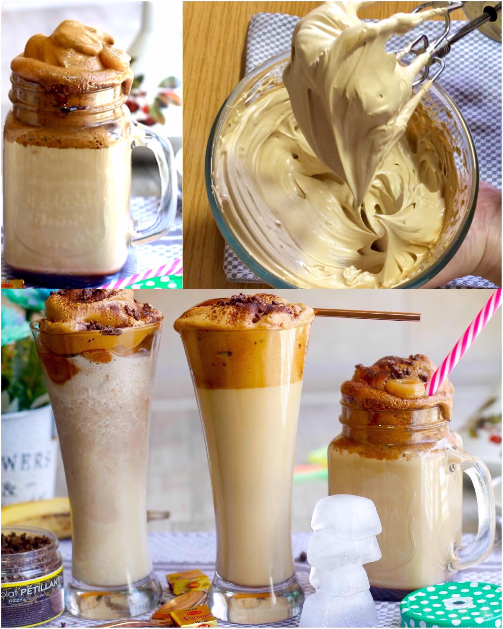 Dalgona Coffee, my favorite drink for fluffiest quarantine 🍹🍹🍹frothy