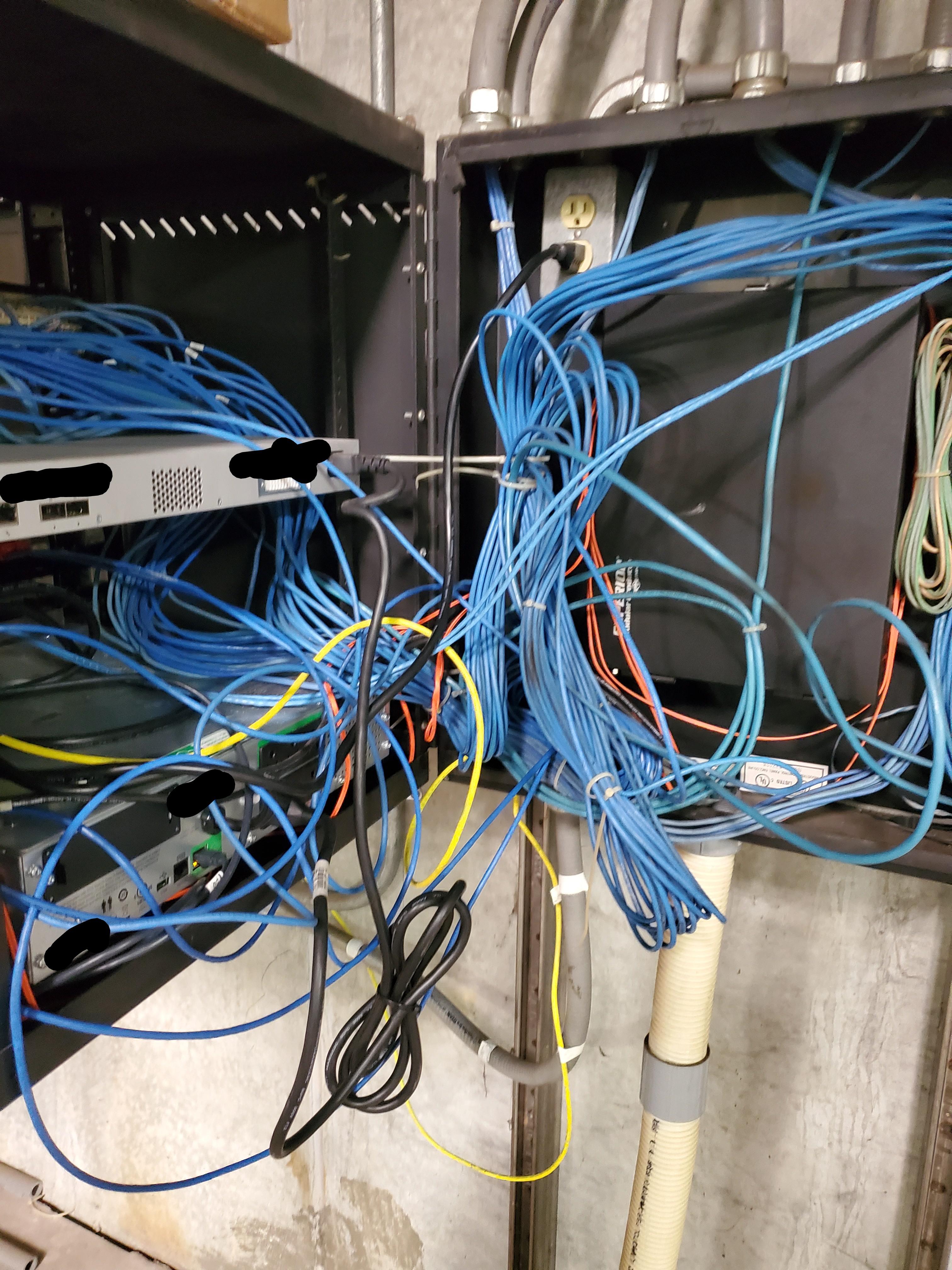 Suggestions needed! I inherited this mess and this is the "nicer" one