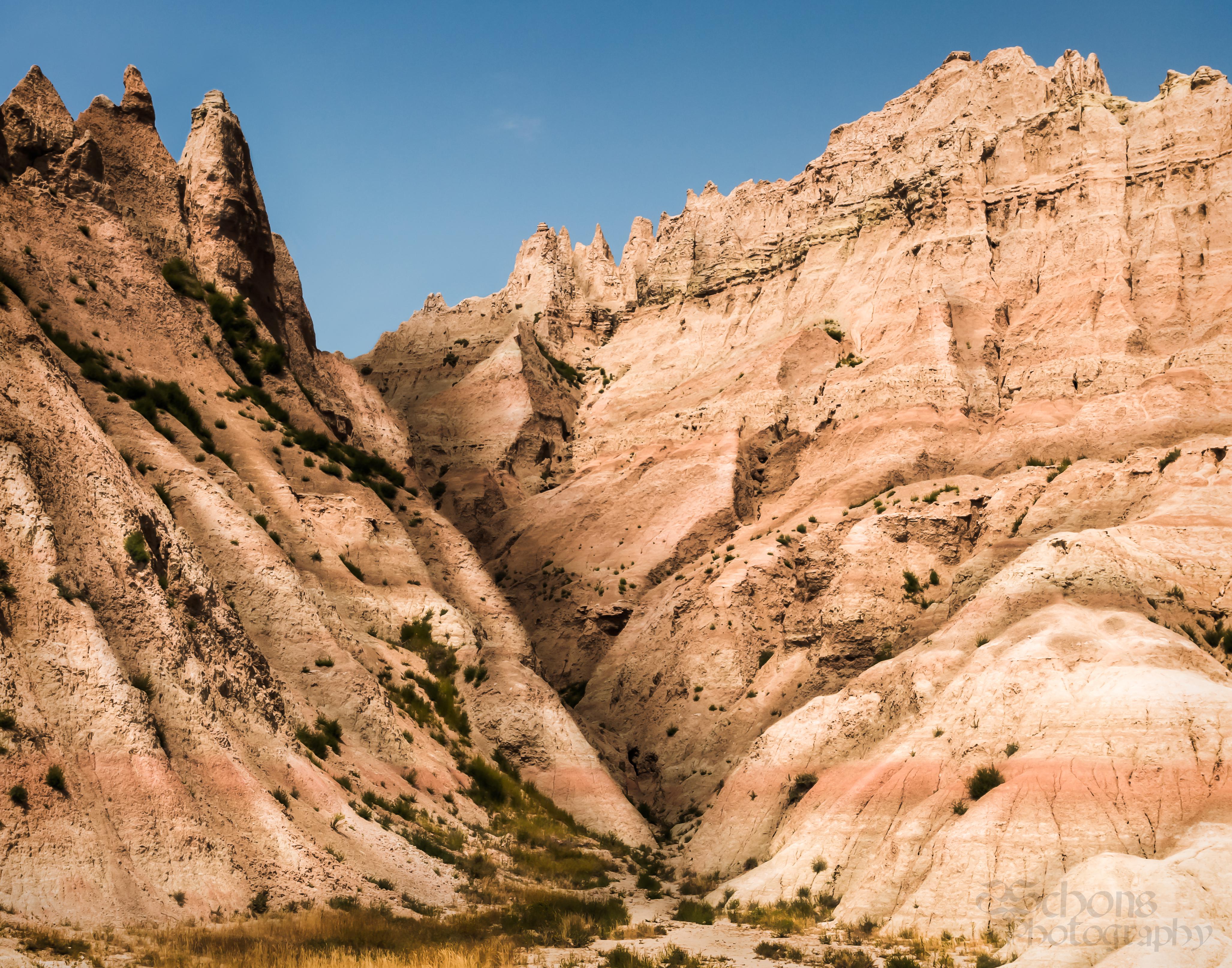 Along Door Trail, Badlands National Park, SD. Taken in late August. r