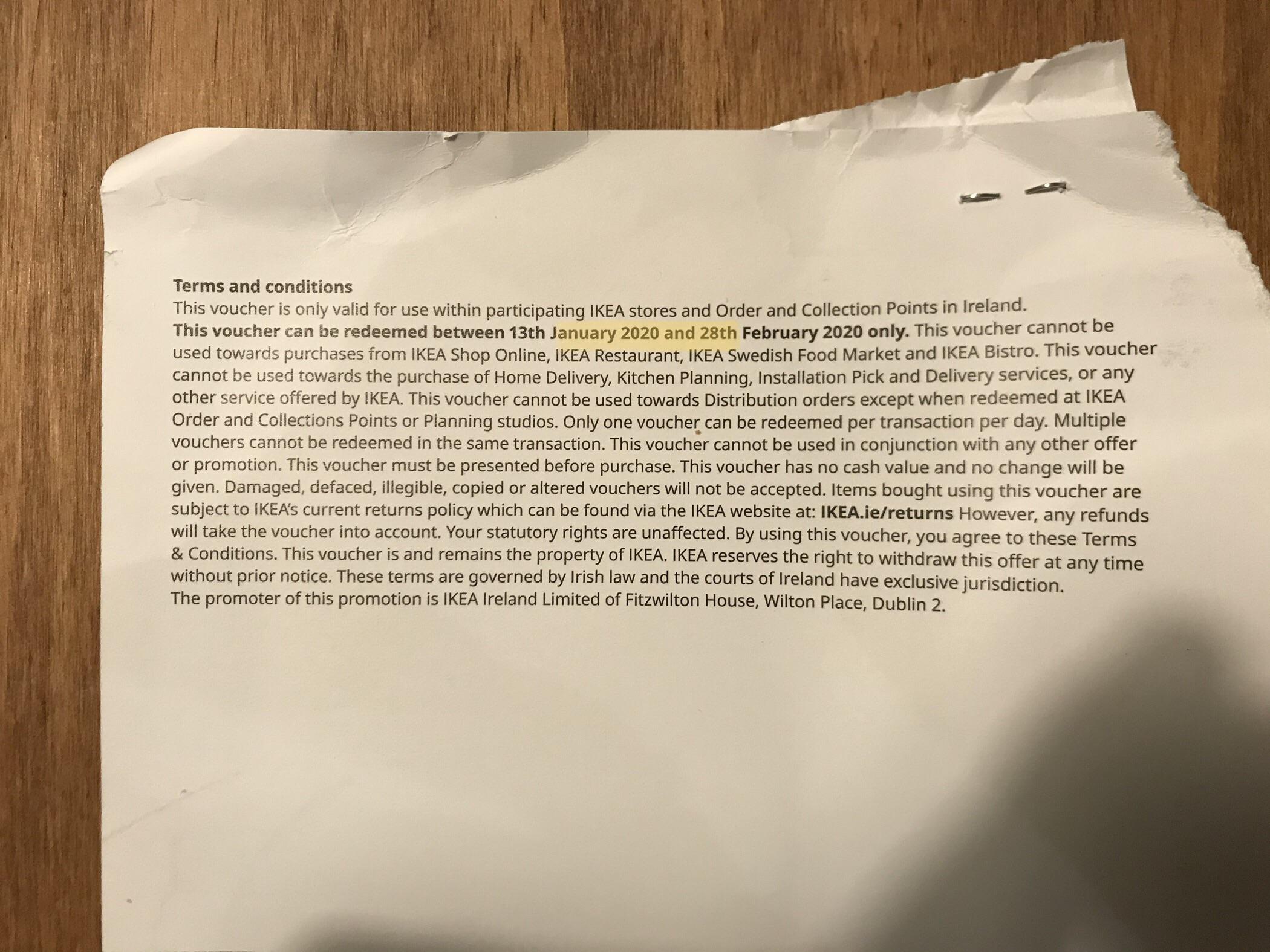 For those of you who got your Christmas tree at IKEA and thus your €15