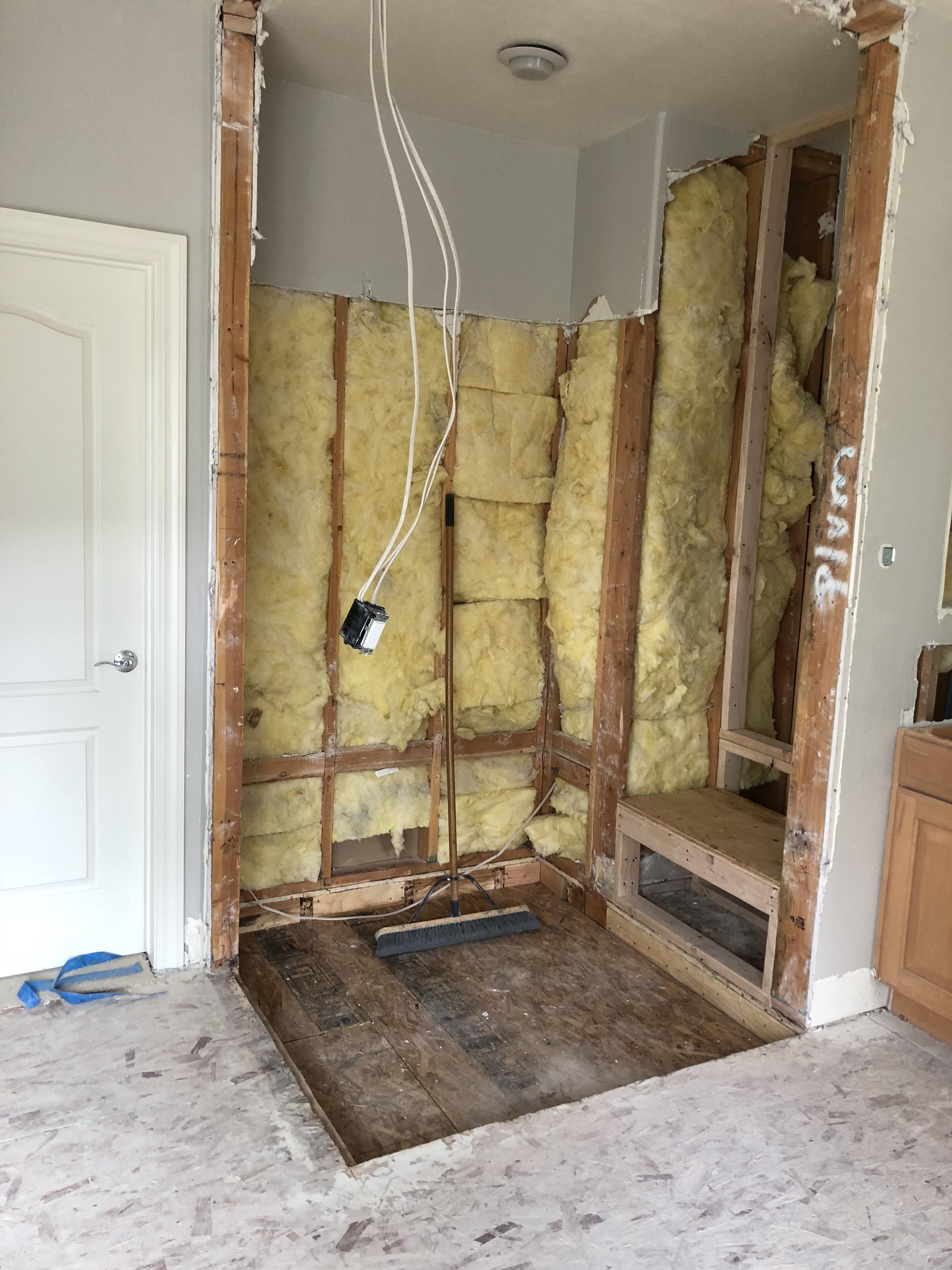 Floor joists drop for zerocurb shower r/Carpentry