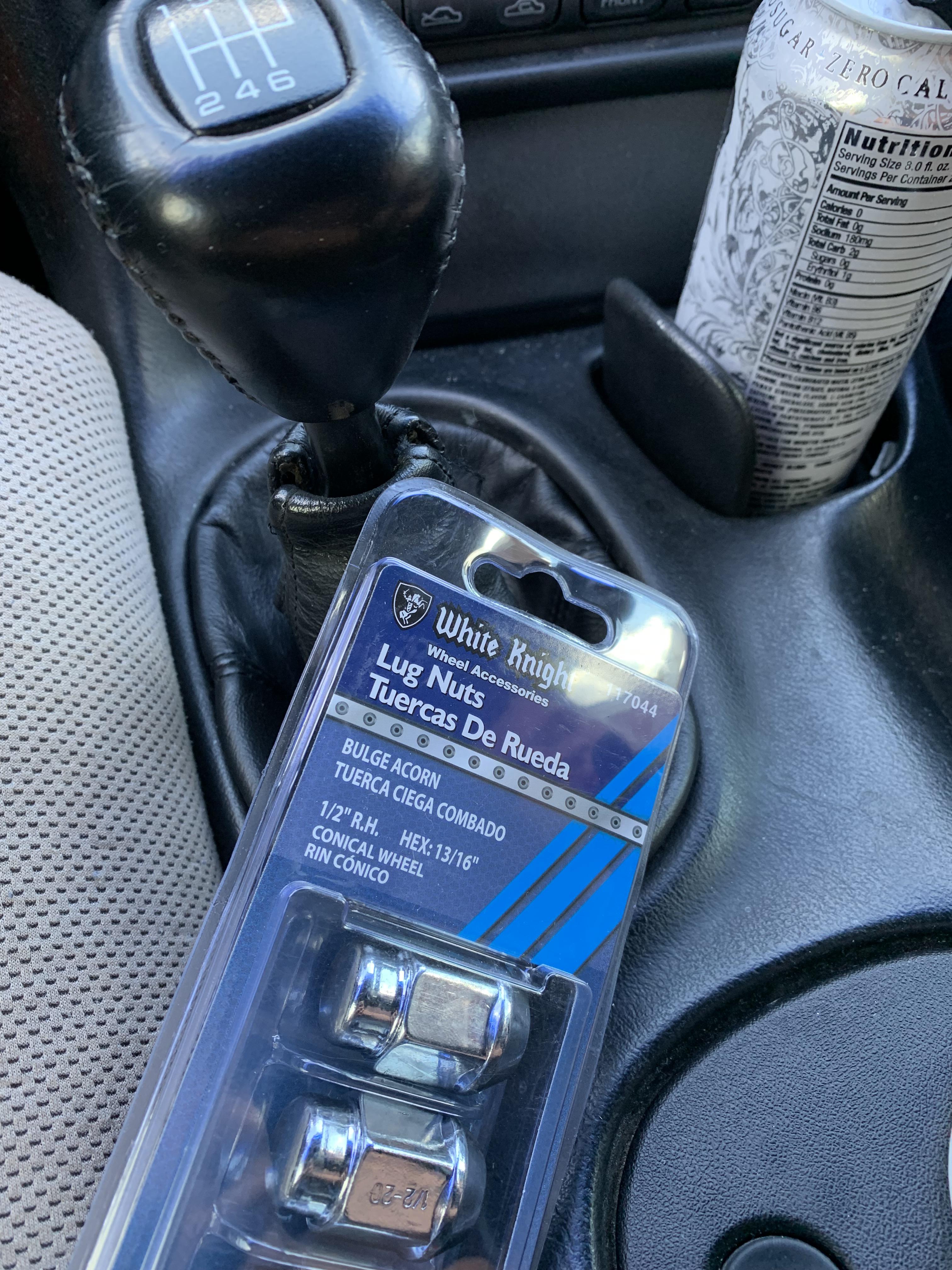 New lug nuts : r/whiteknighting